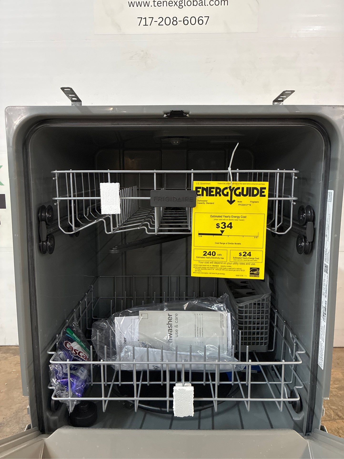 Frigidaire 24" Front-Control Built-In Dishwasher