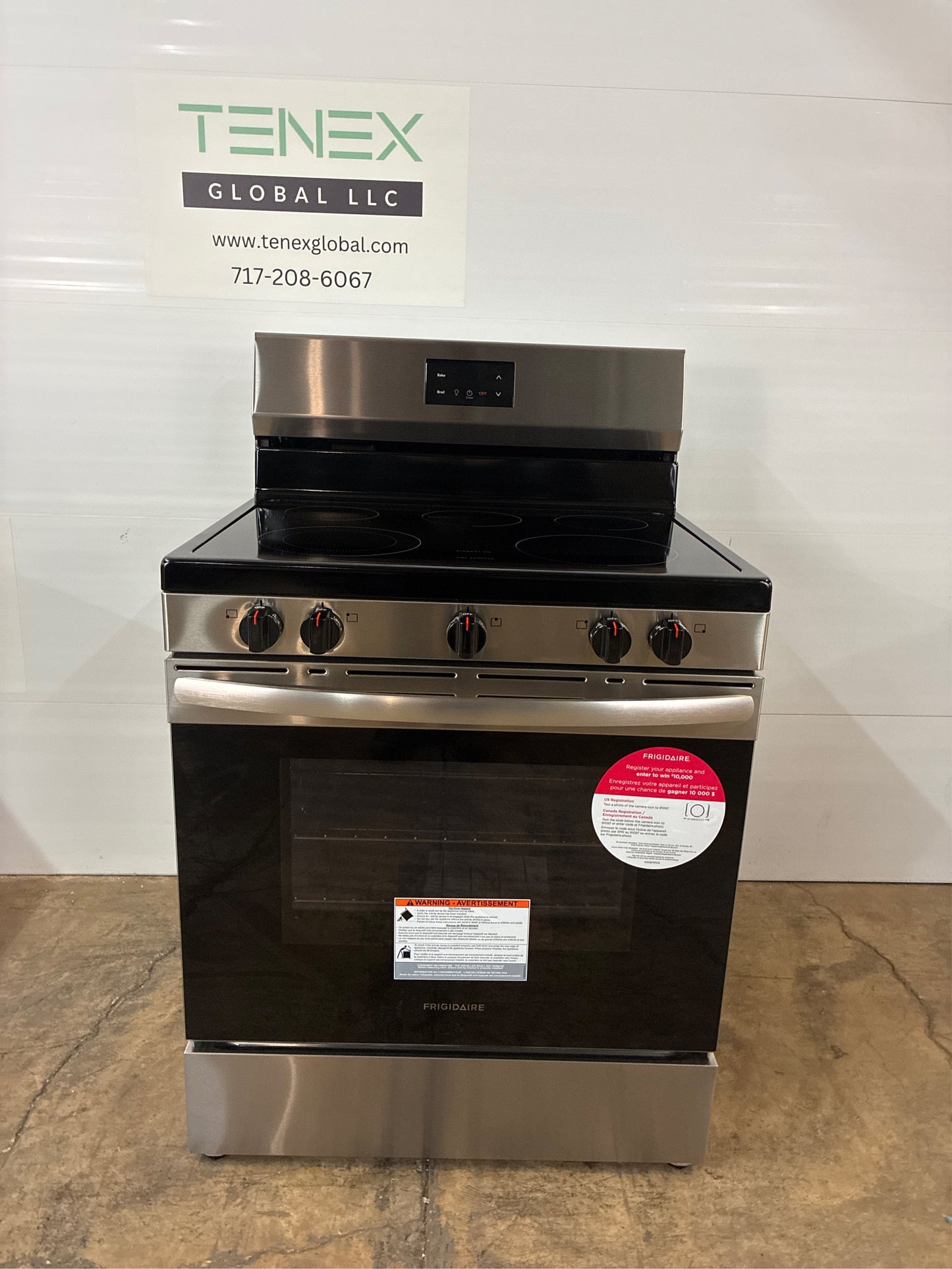 Frigidaire 30-in 5 Burner Electric Range