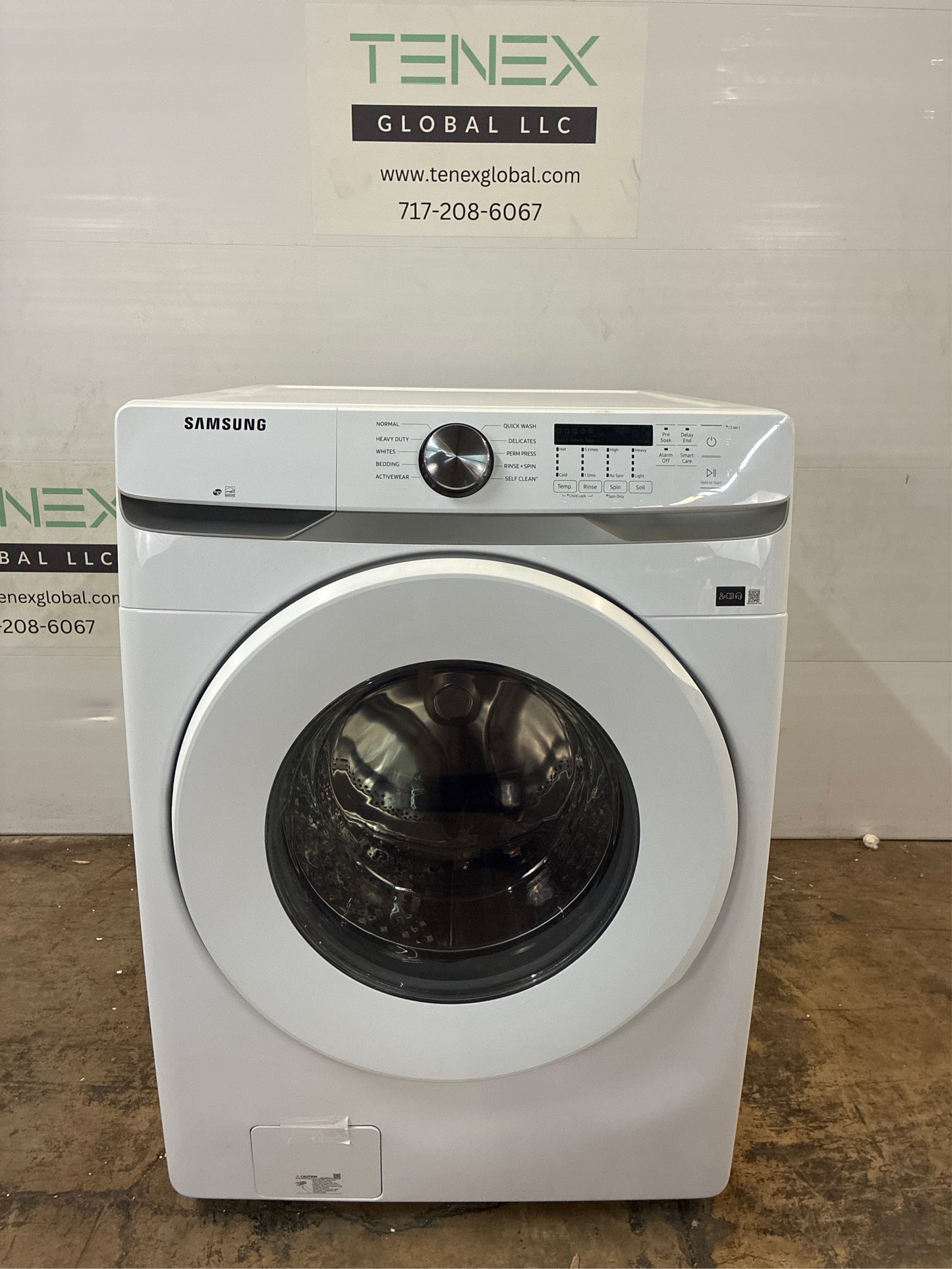 Samsung 4.5-cu ft Front-Load Washer (White)