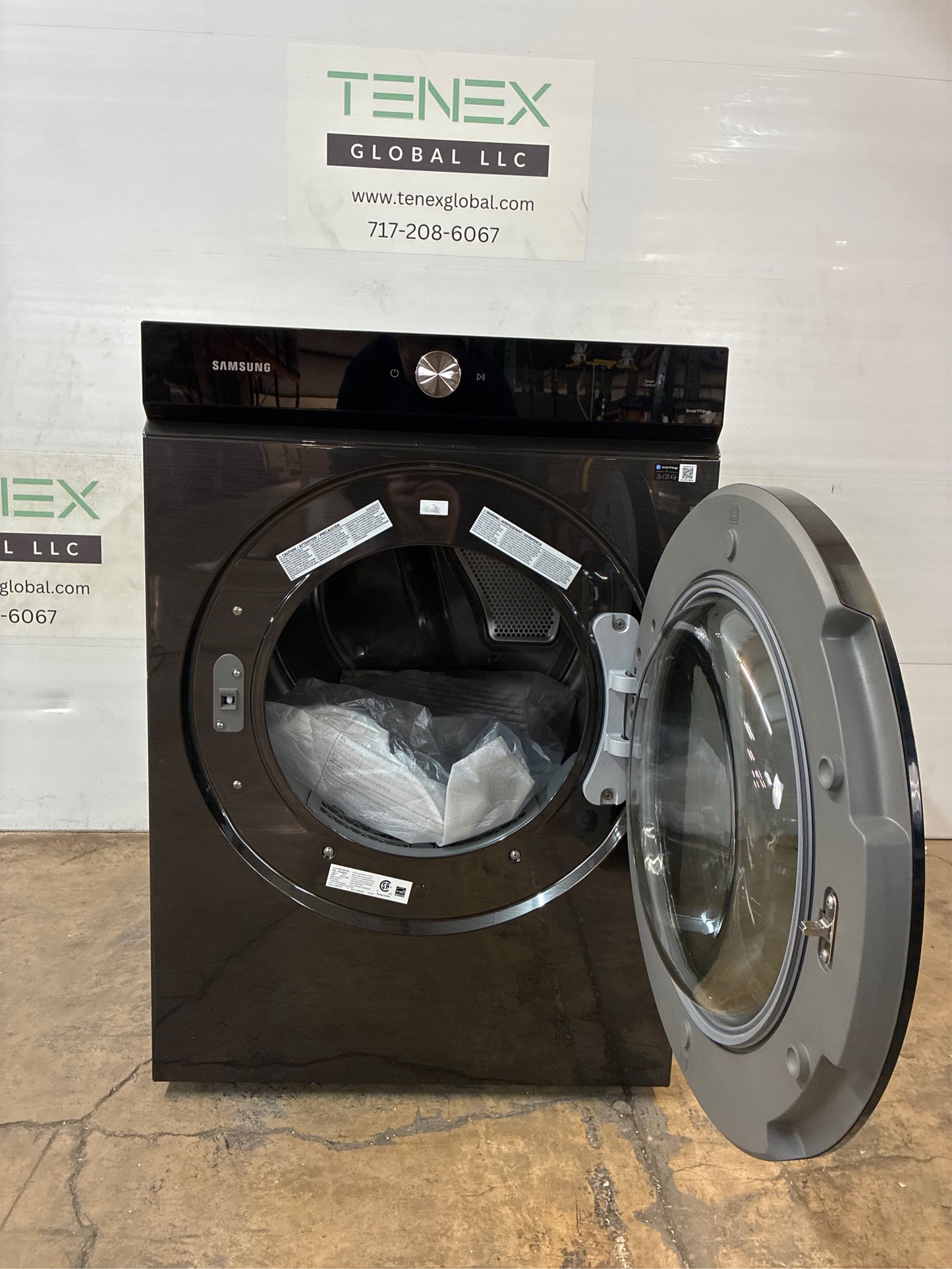 Samsung Bespoke 7.6 cu. ft. Vented Electric Dryer Black