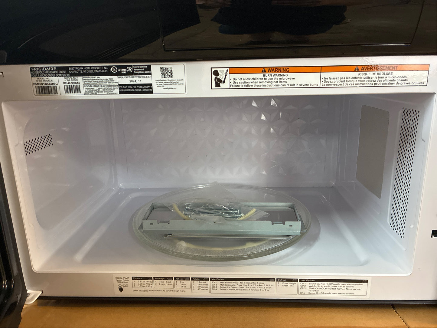 Frigidaire 1.8 Cu. Ft. OTR Microwave, SS