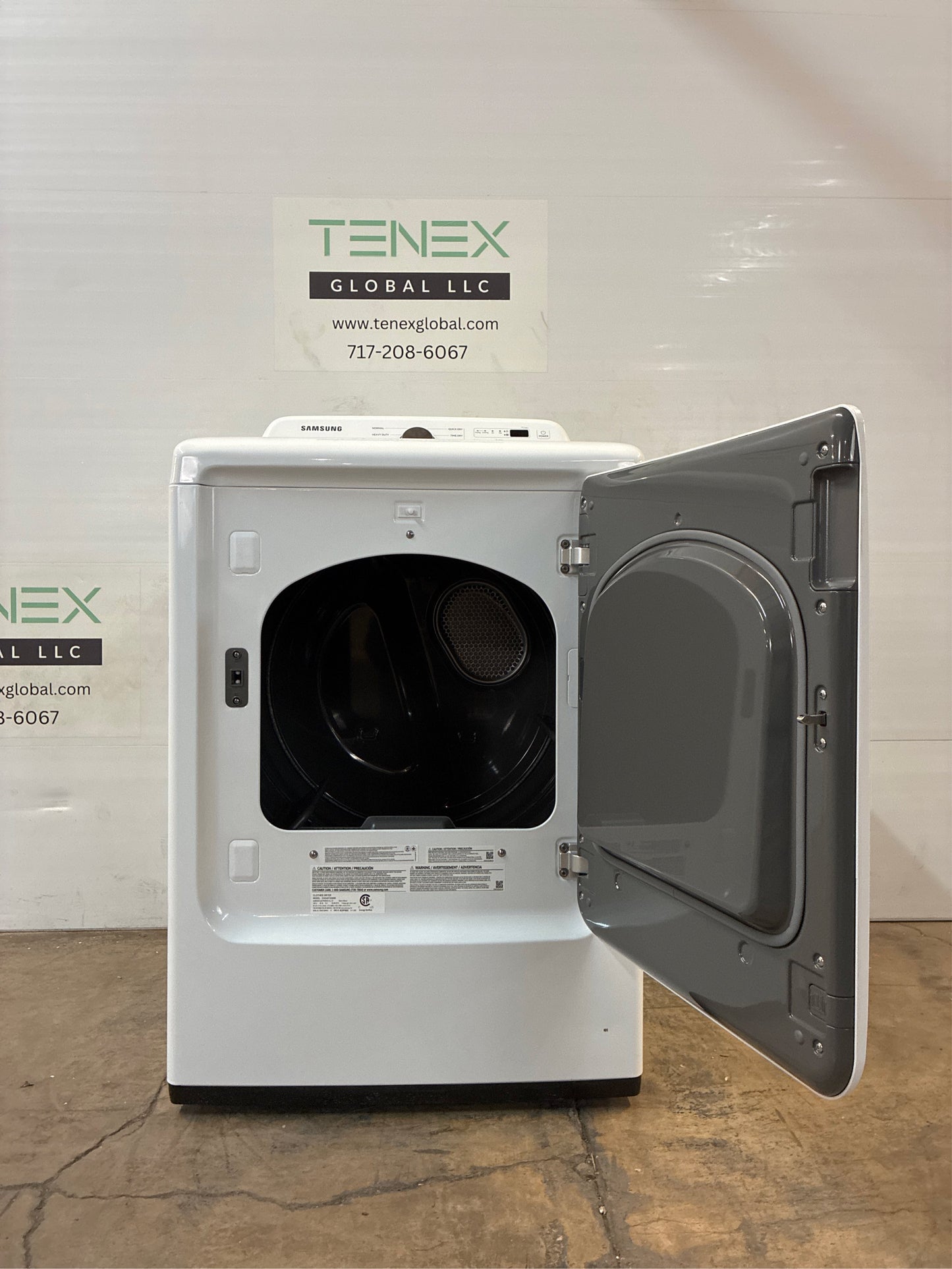 Samsung 7.2 cu. ft. Gas Dryer with Sensor Dry - White