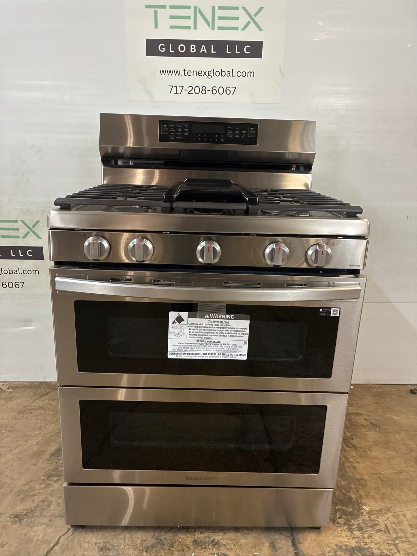 Samsung 6 cuft 30 Gas Range with Air Fry