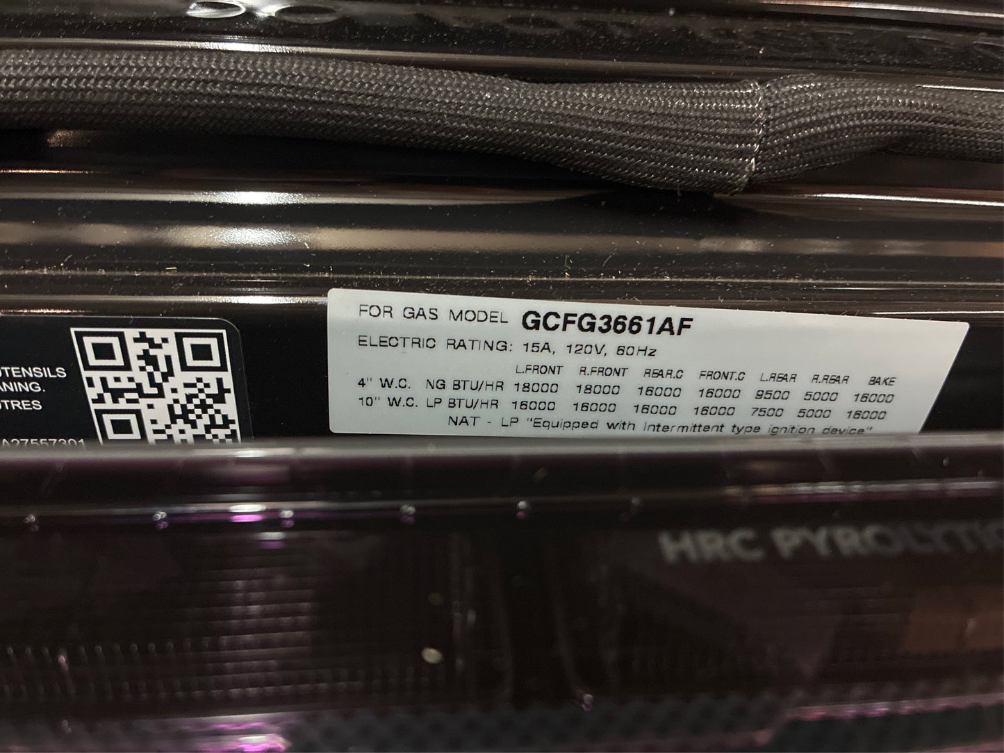 Frigidaire Gallery 36 in. 6-Burner Gas Range w/ Air Fry