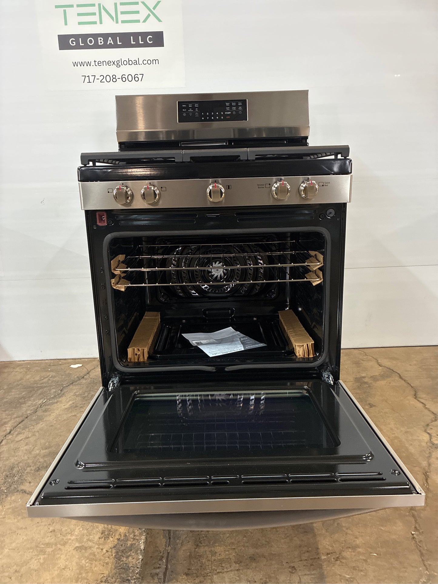 Frigidaire Gallery 30-in 5 Burners 5.1-cu ft Gas Range