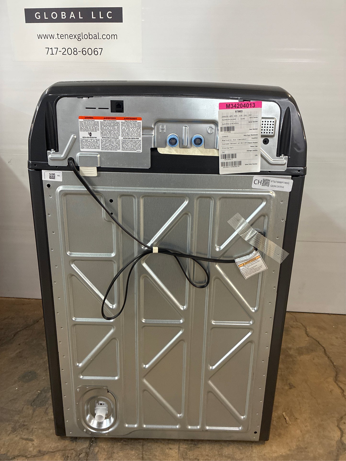 GE Profile 5.4-cu ft Smart Washer Gray