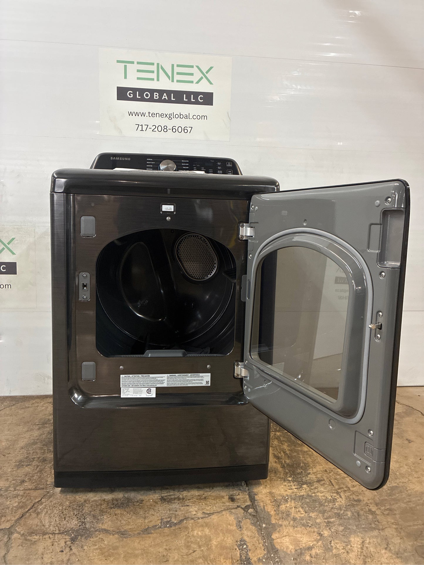 Samsung 7.4 cu. ft Black Smart Electric Dryer