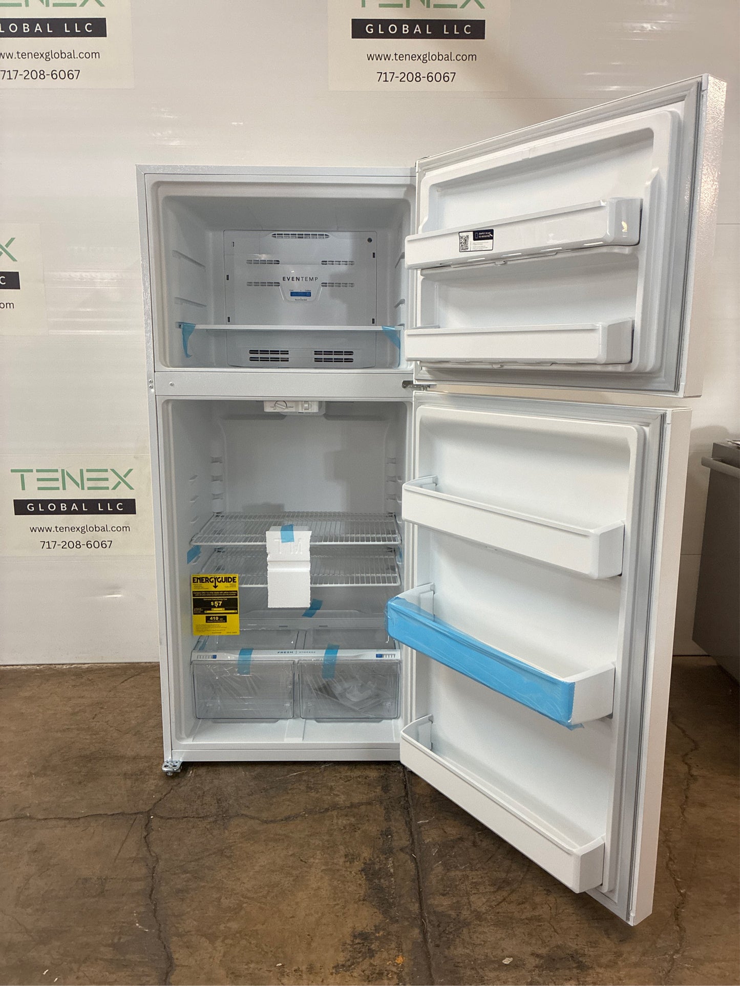 18.2 cu. ft. Top Freezer Refrigerator in White