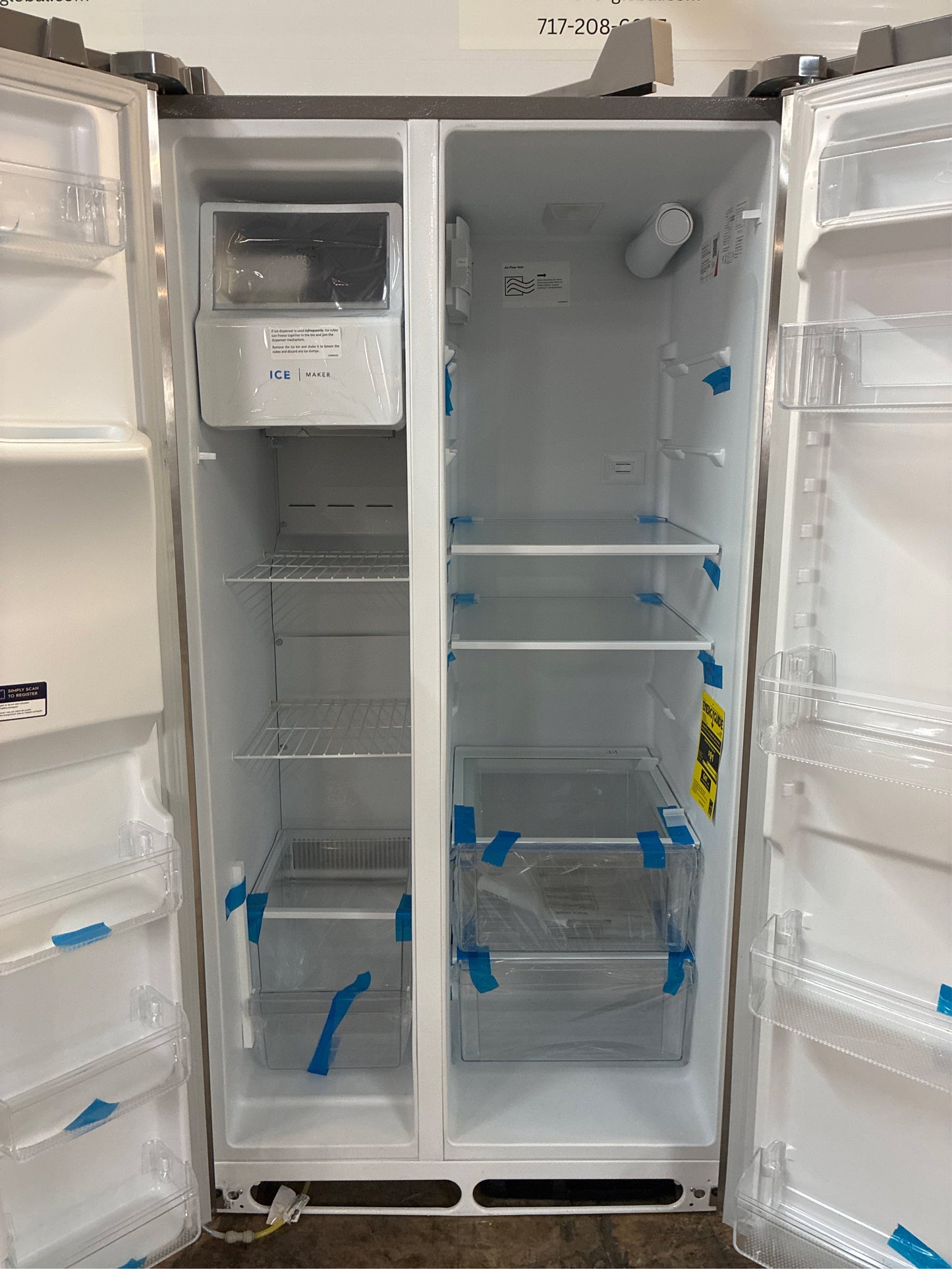 Frigidaire 36 25.6 cu. ft. Side by Side Fridge