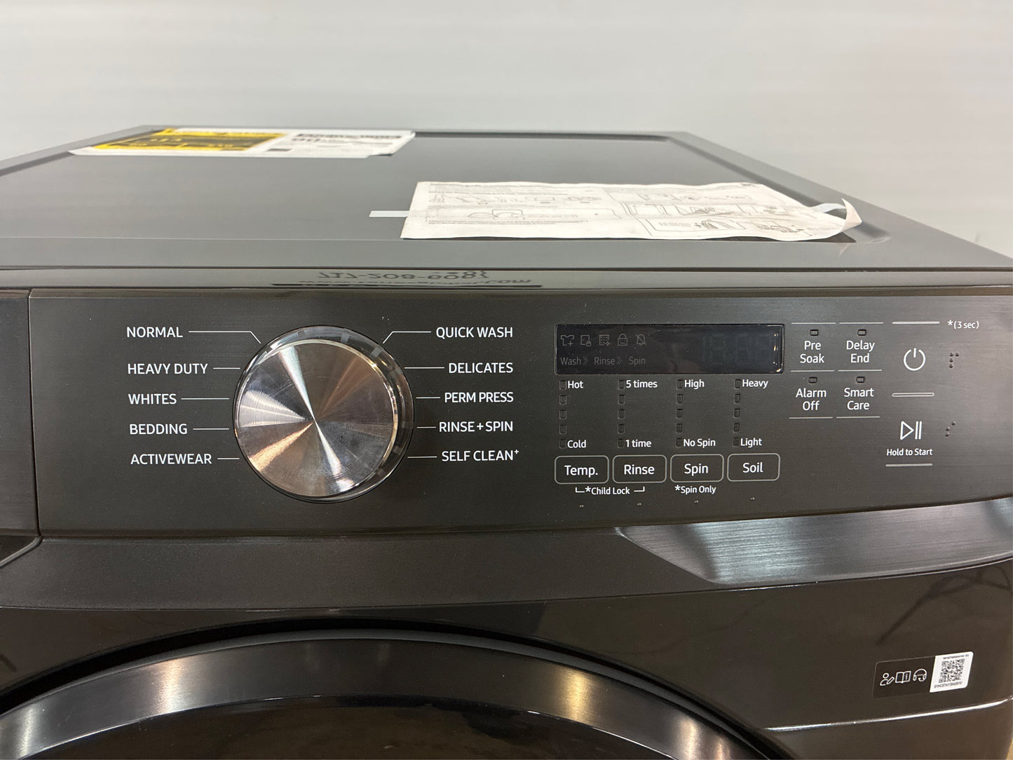 4.5 cu. ft. High-Efficiency Front Load Washer