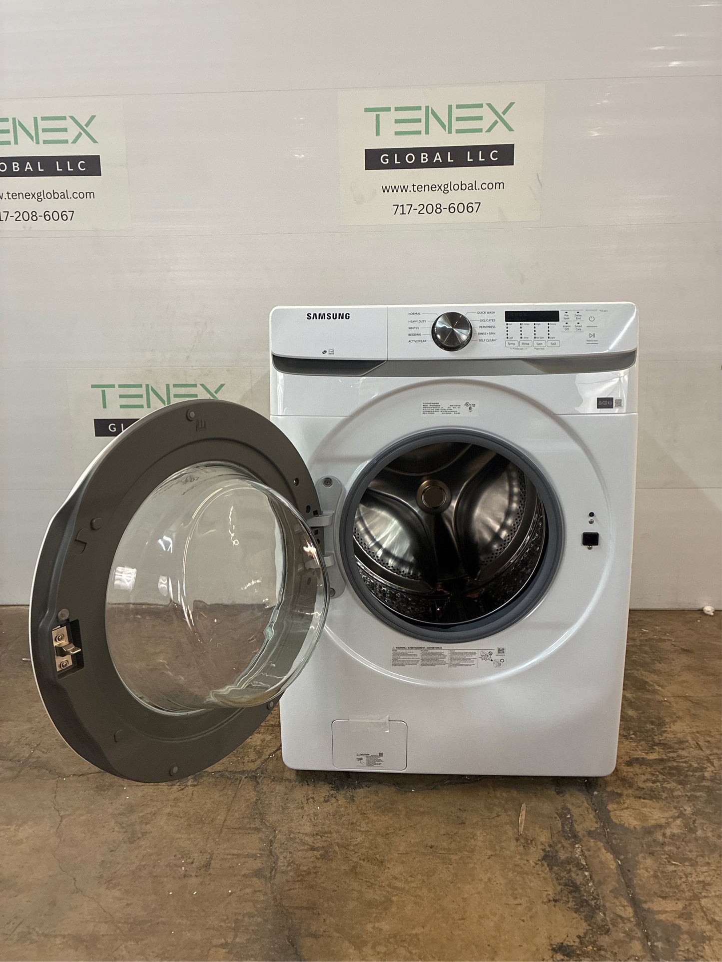 Samsung 4.5-cu ft Front-Load Washer (White)