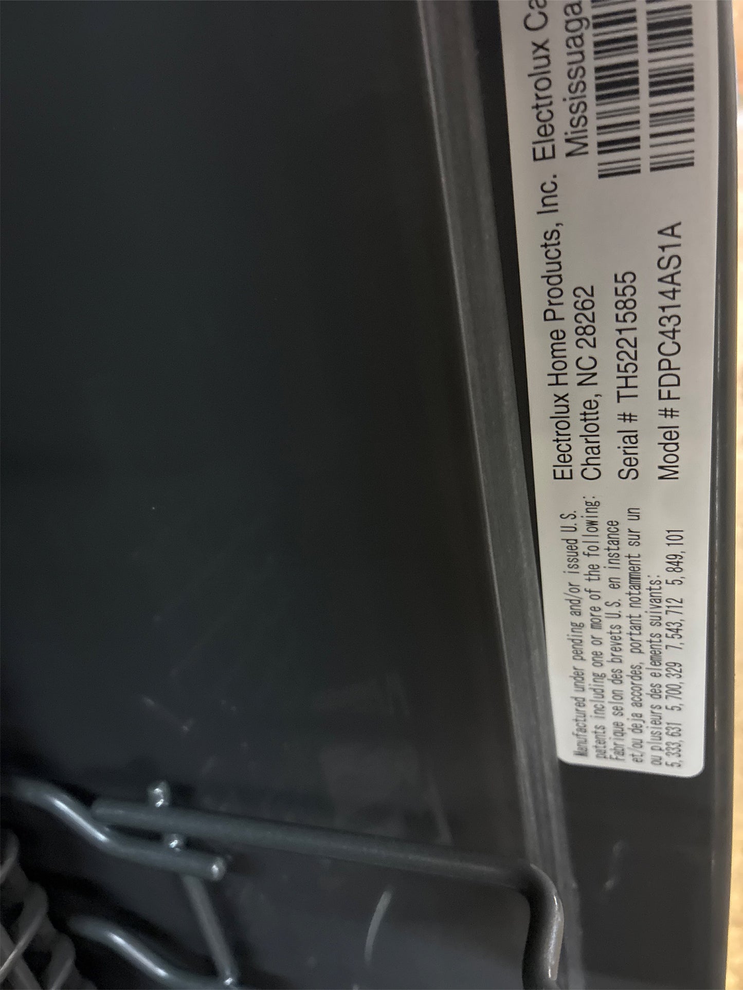 Frigidaire 24 in Front Control Built-In Dishwasher