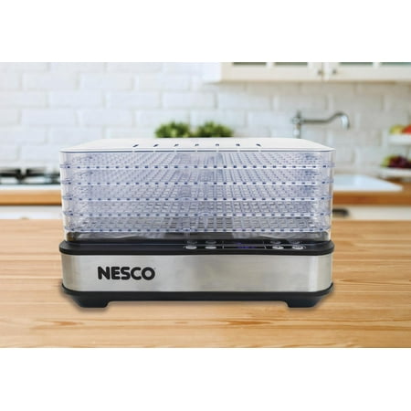 NESCO 5-Tray Rectangular Dehydrator Timer