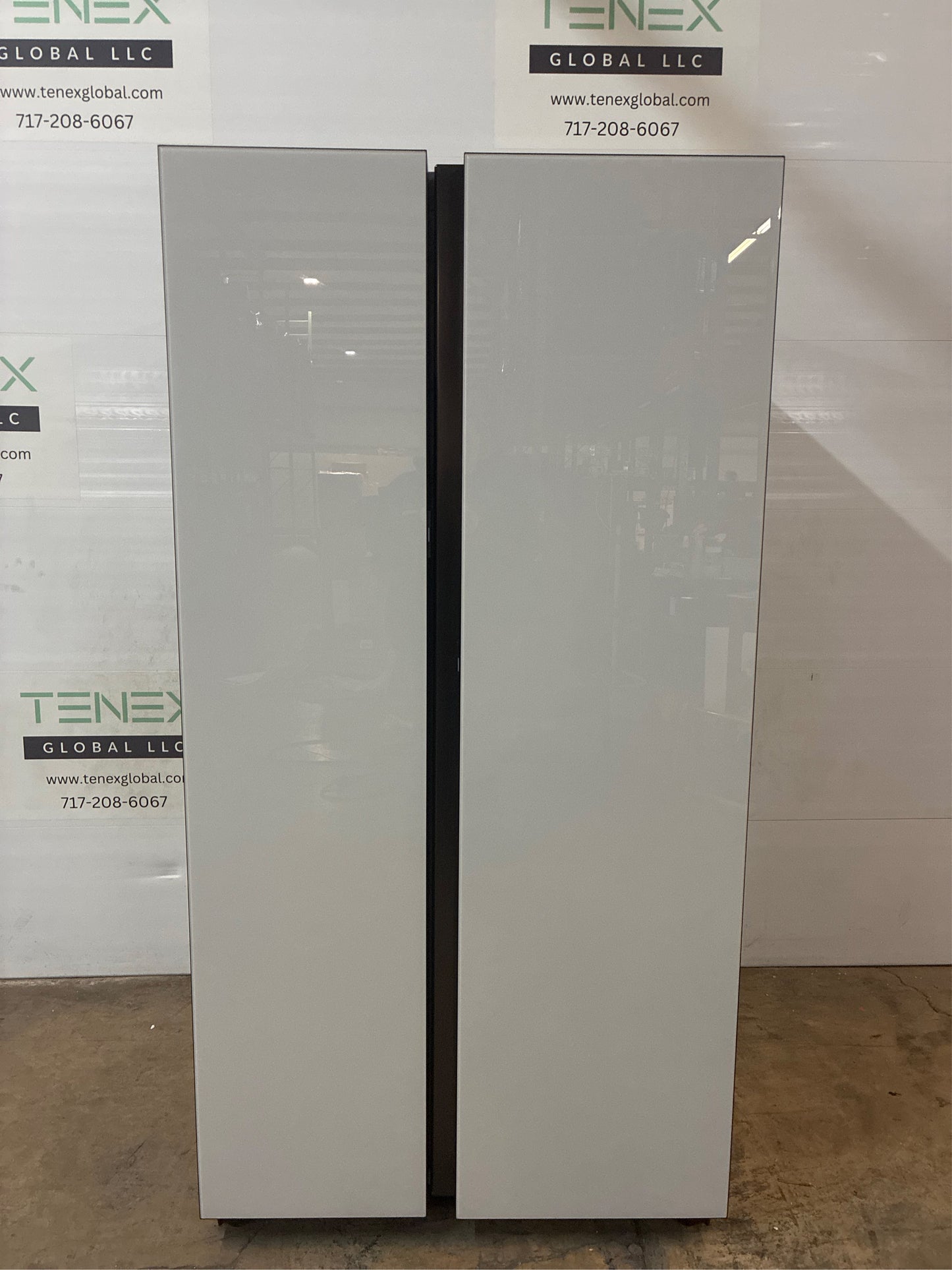 Samsung Bespoke 36" W 28 cu ft SXS Refrigerator White
