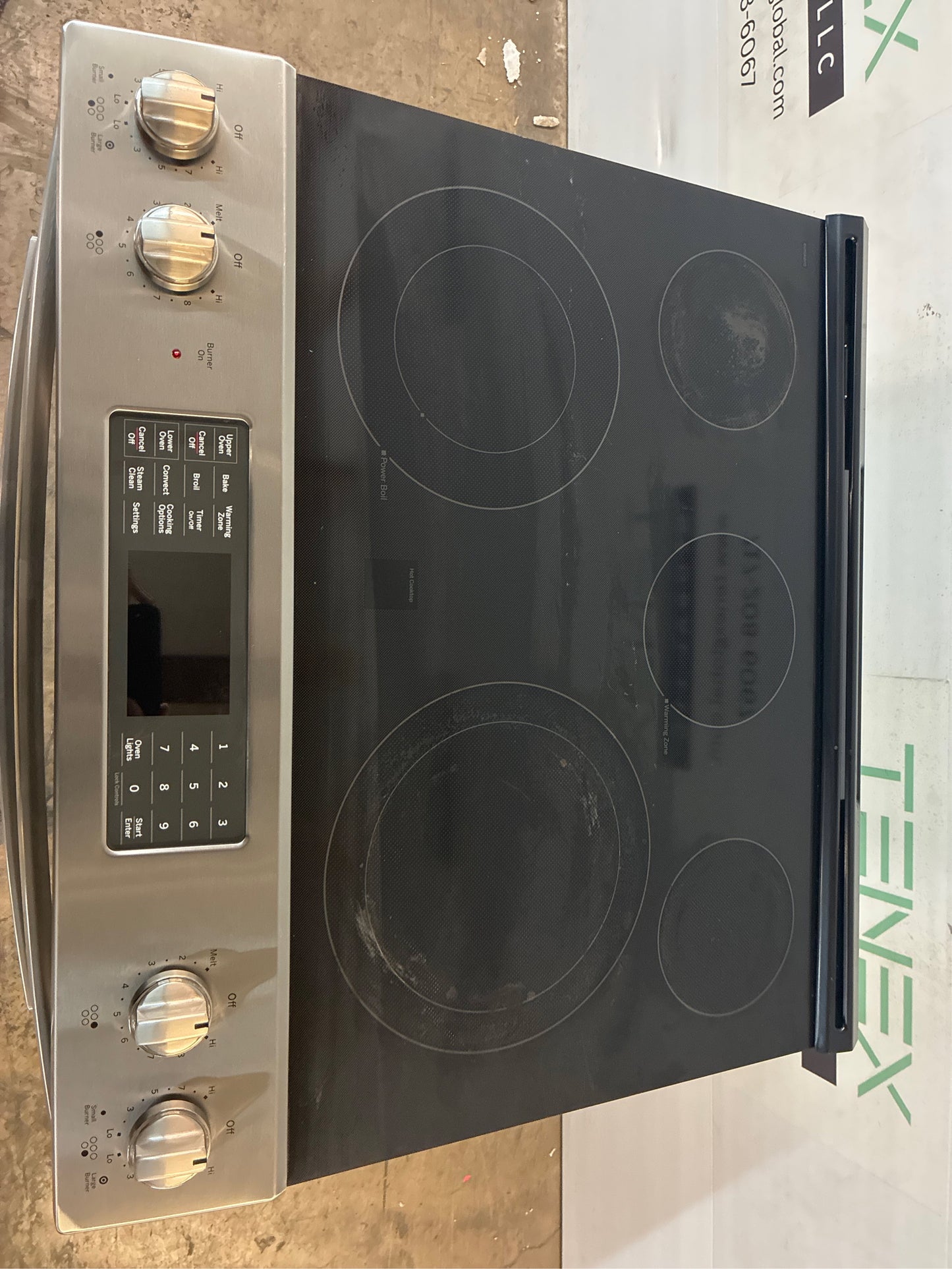 GE 30 in. 5-Burner Electric Range w/ Convection