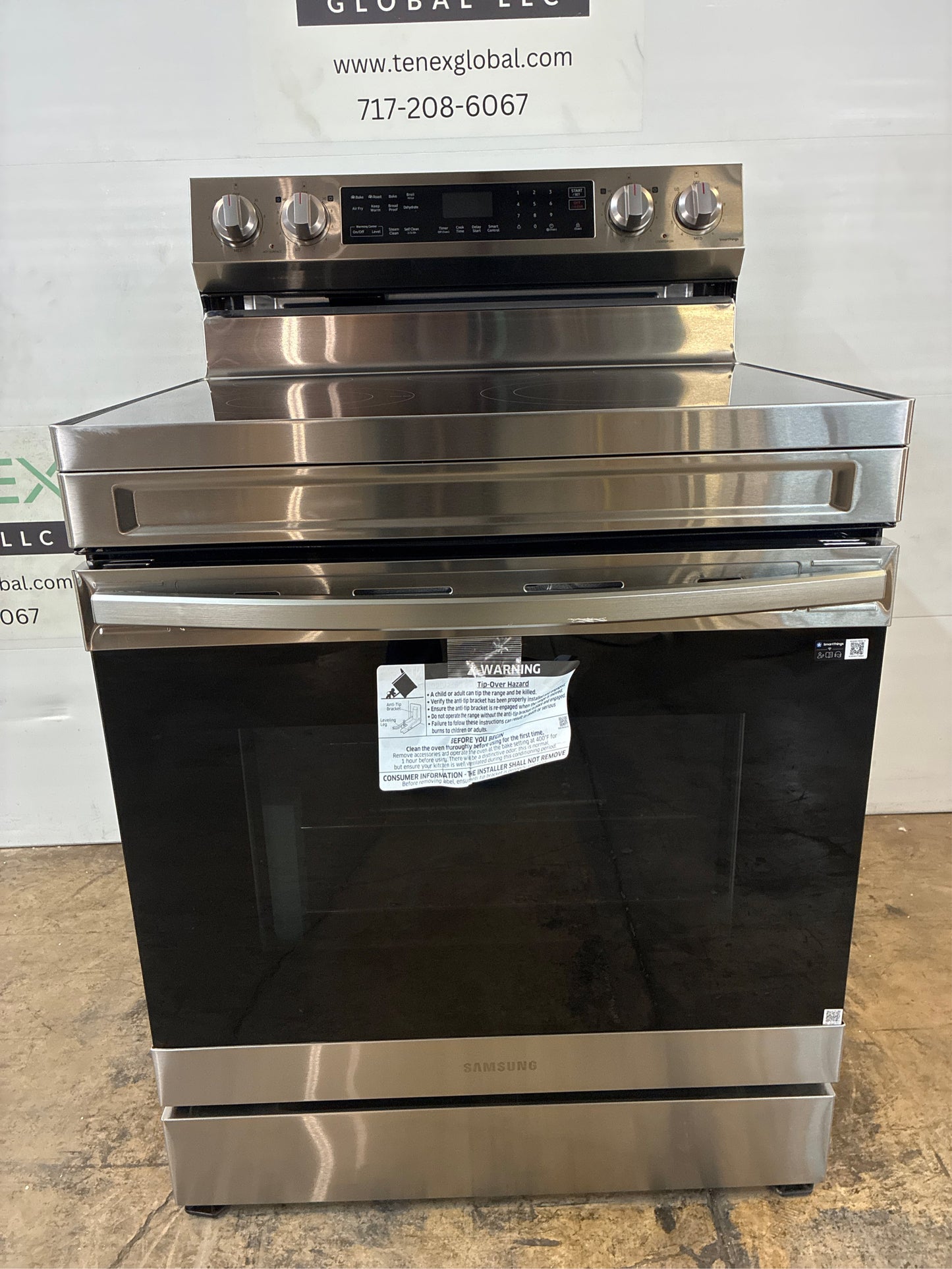 Samsung 6.3 cu.ft. Five Burner Electric Range