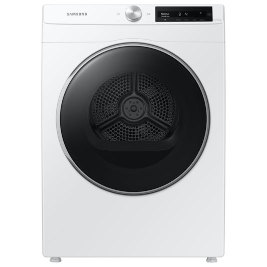 Samsung 4-cu ft Stackable Electric Dryer (White)