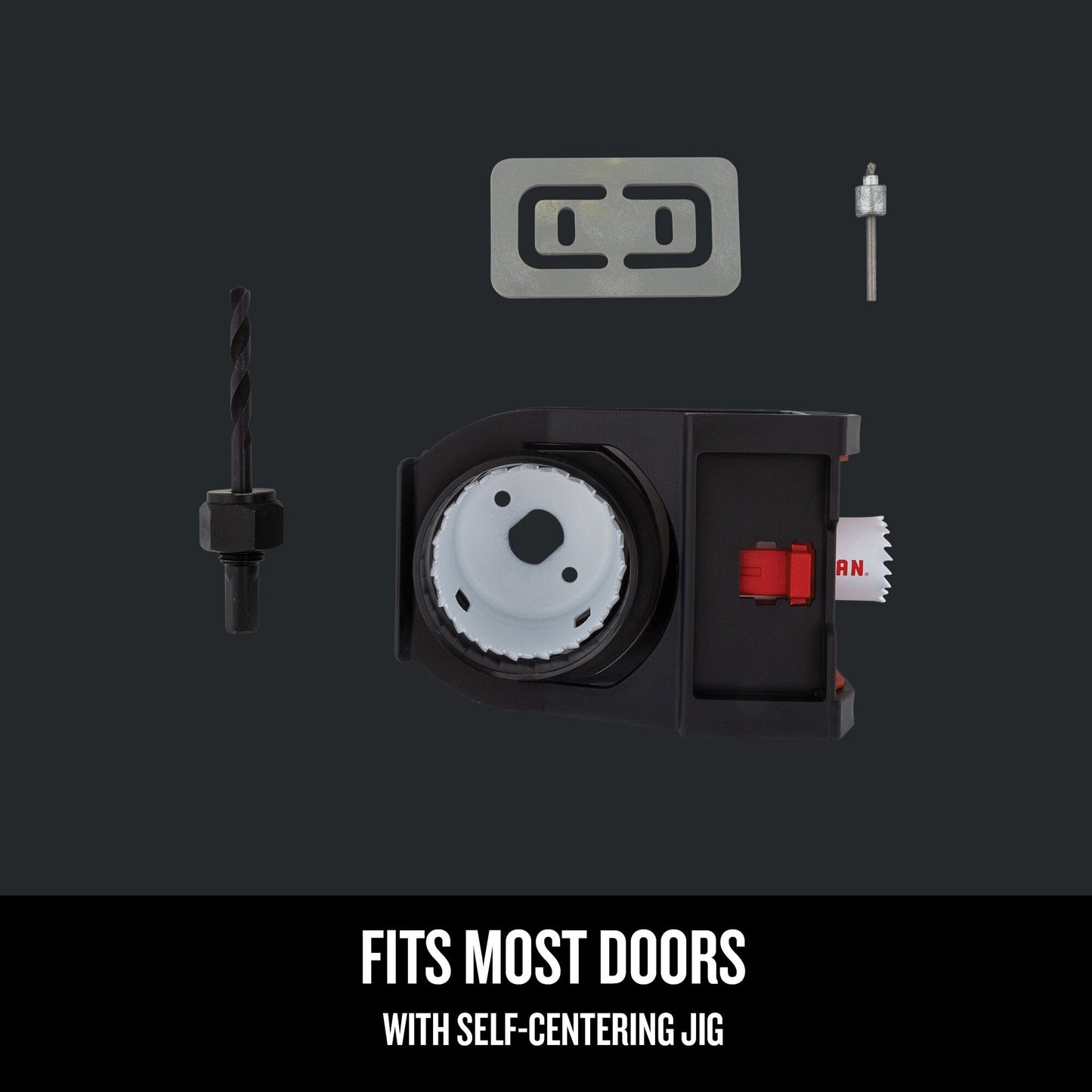 CRAFTSMAN Bi-metal Door Lock Kit 7-Piece