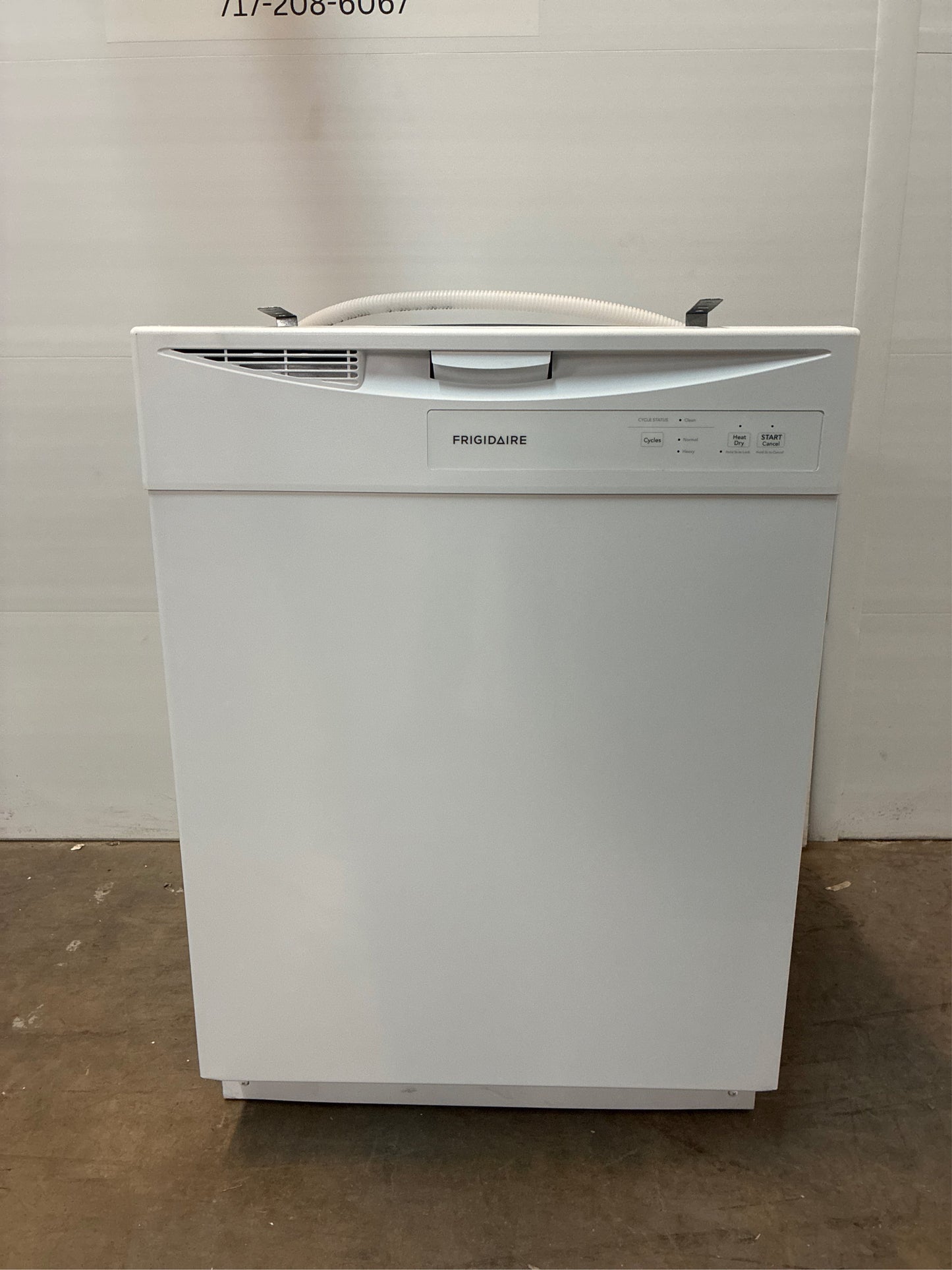 Frigidaire 24 in. White Front-Control Dishwasher