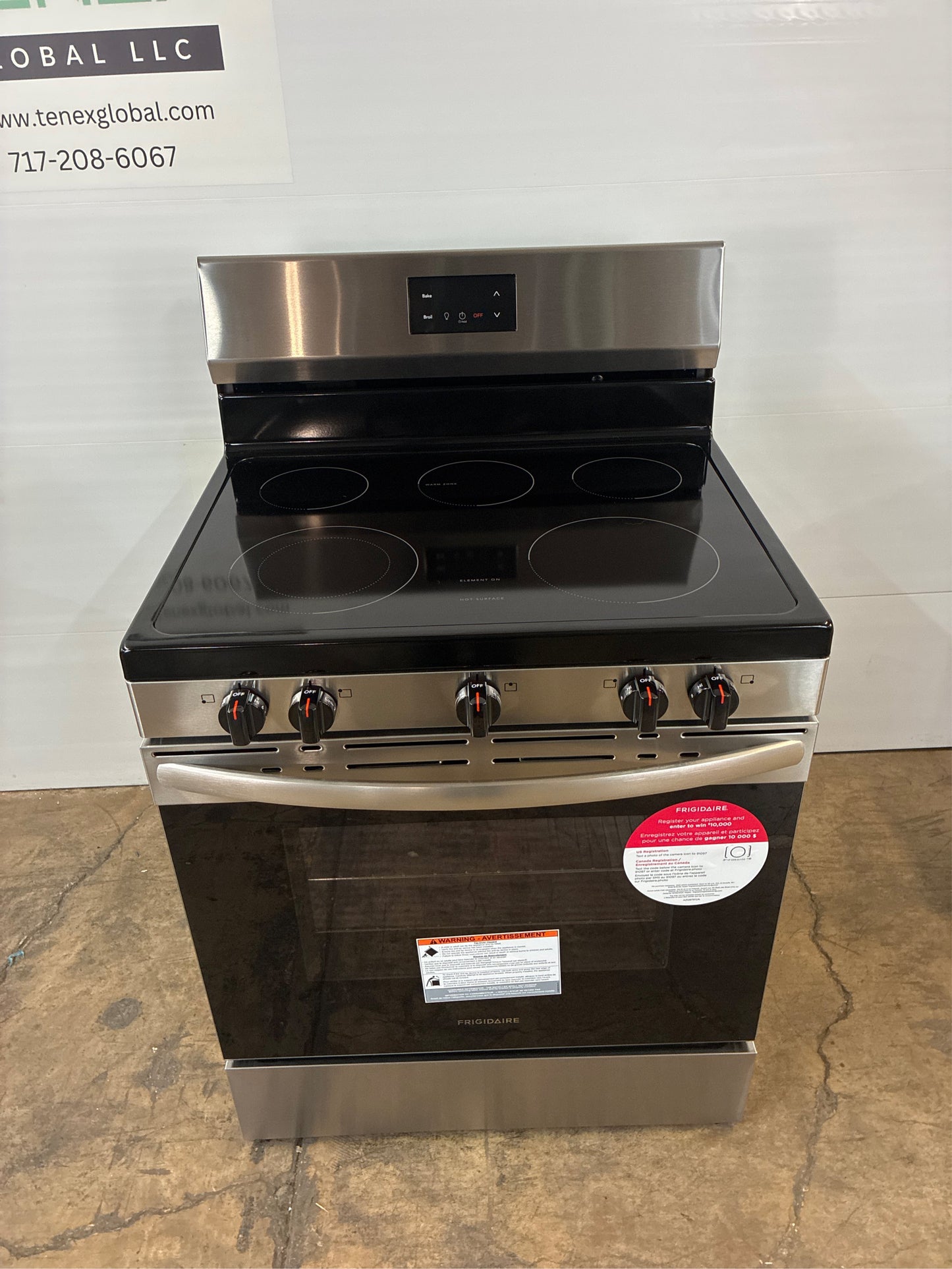 Frigidaire 30-in Glass Top 5 Burners Range