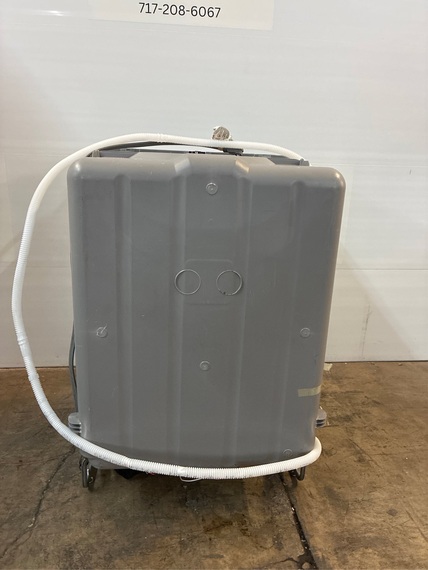 GE 24" Top Control Dishwasher, White, 52 dB