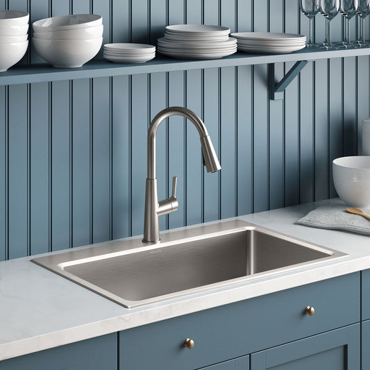 KOHLER Prologue 33x22-in Single Bowl Sink