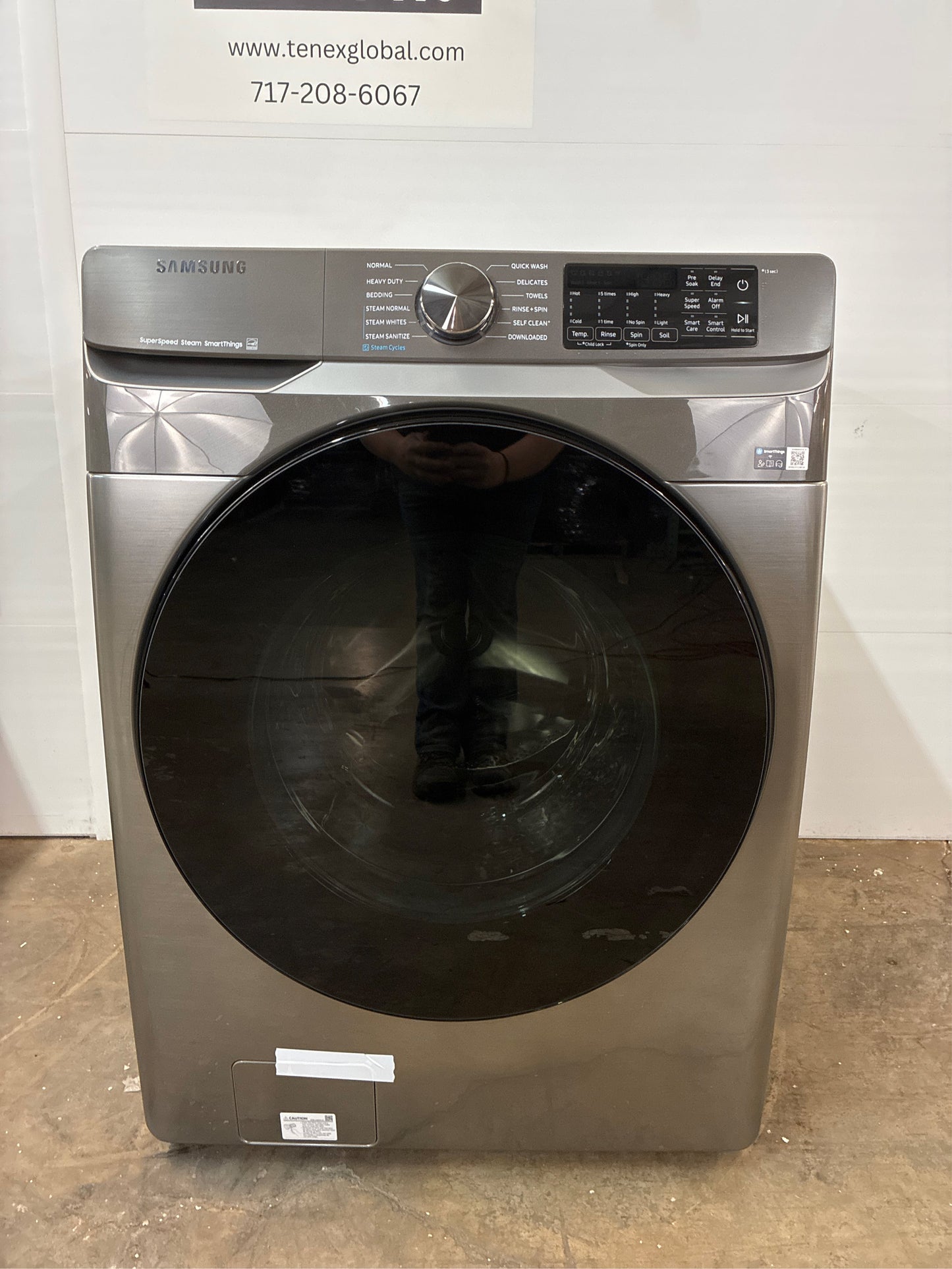 4.5 cu. ft. Smart HE Front Load Washer, Platinum