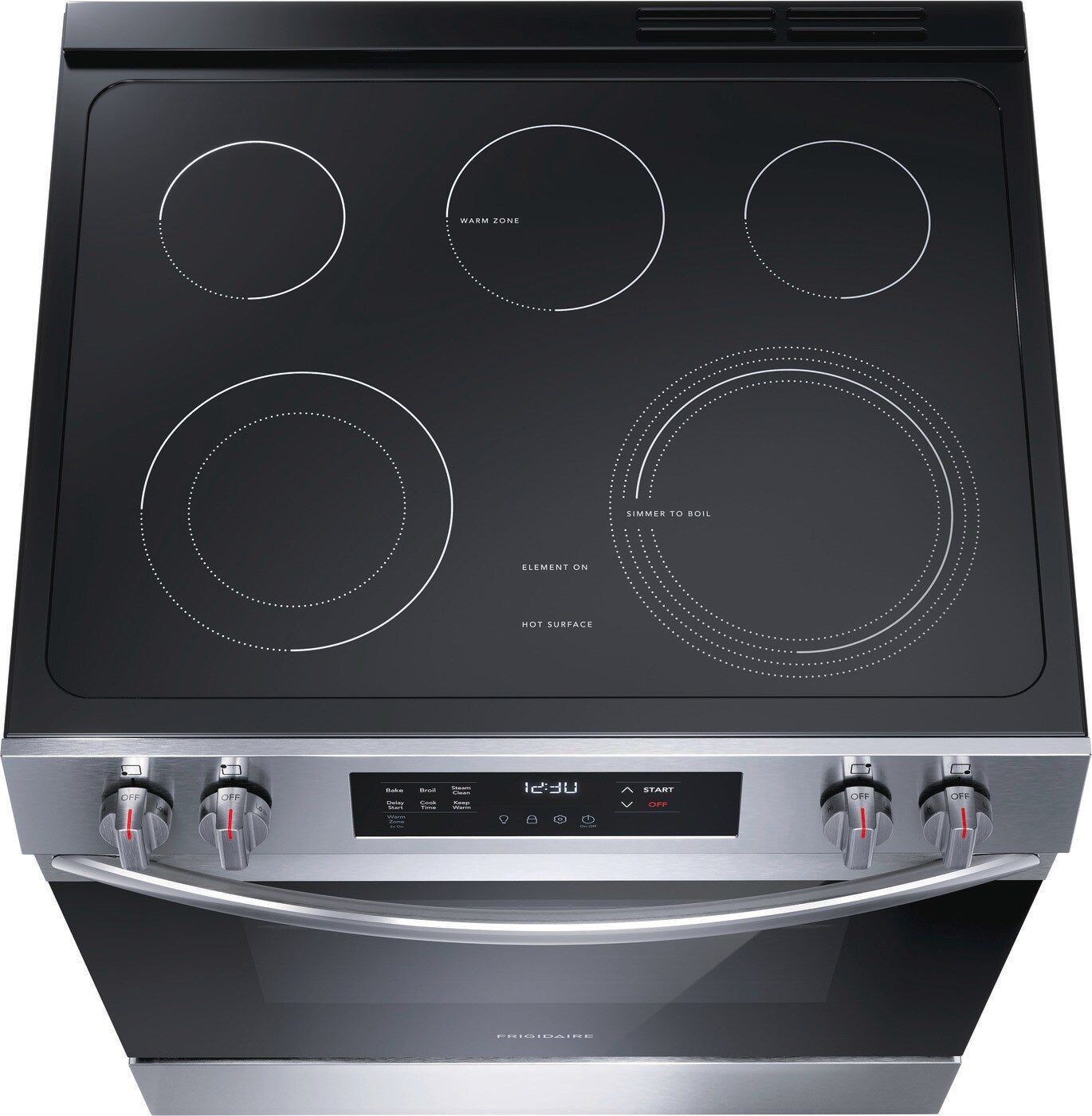 Frigidaire 30-in Glass Top 5 Burners Electric Range