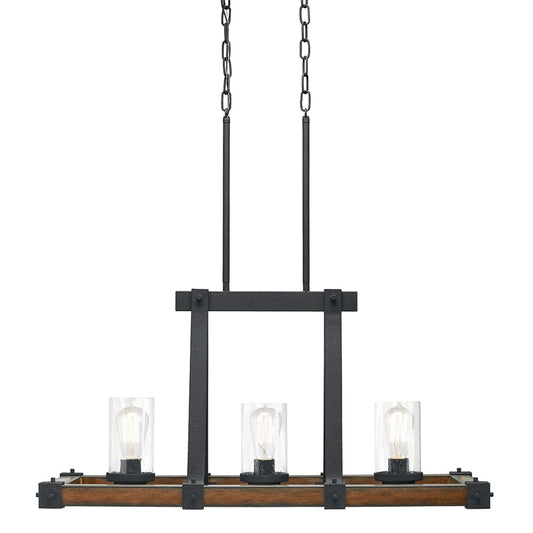 Kichler Barrington 3-Light Rustic Chandelier