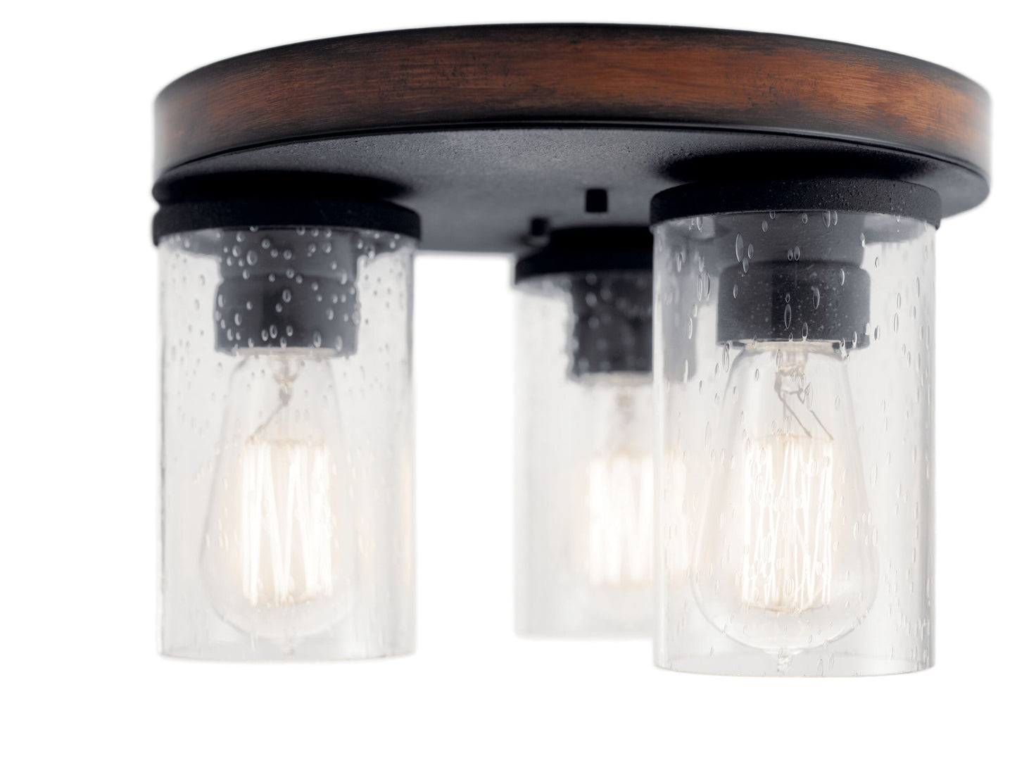 Kichler Barrington 3-Light 11.5-in Black Light