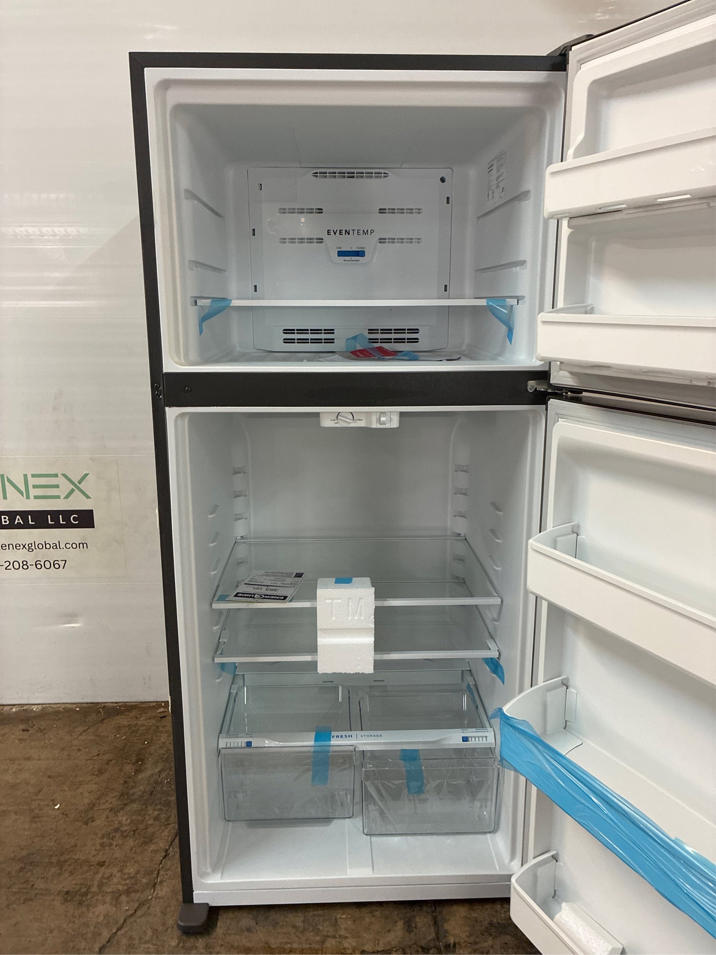 Frigidaire 30in 20cu ft Top Freezer Fridge Stainless Steel