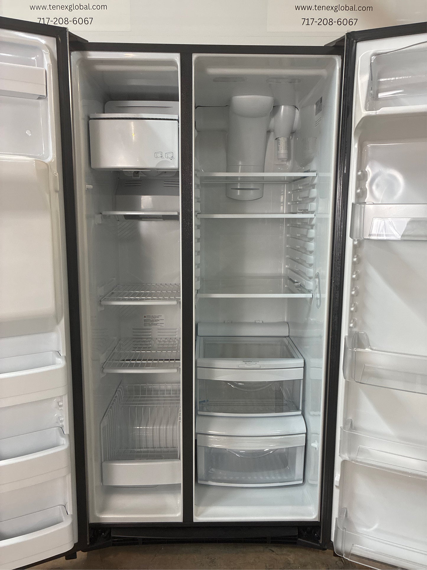 GE 25.3 cu ft Side-by-Side Refrigerator