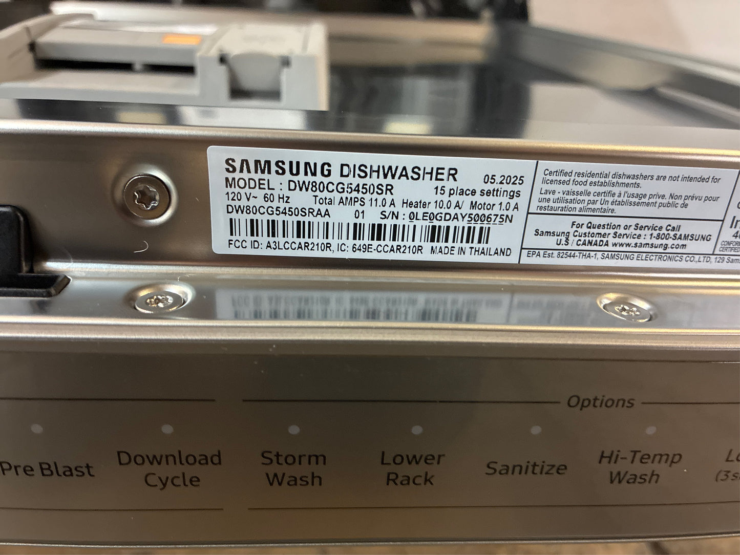 Samsung AutoRelease 24-in Dishwasher