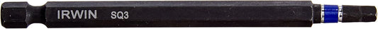Irwin 1837489 Impact Square Recess Bit #3, 4"