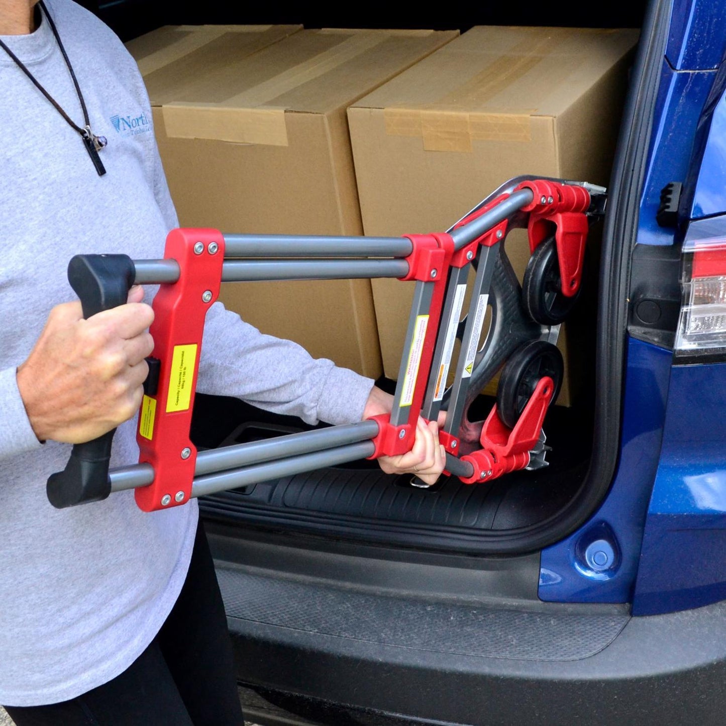 Milwaukee Collapsible Folding Hand Truck 150lb