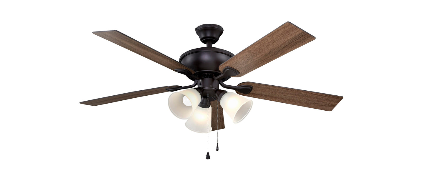 Harbor Breeze Sailor Bay 52-in Bronze Ceiling Fan