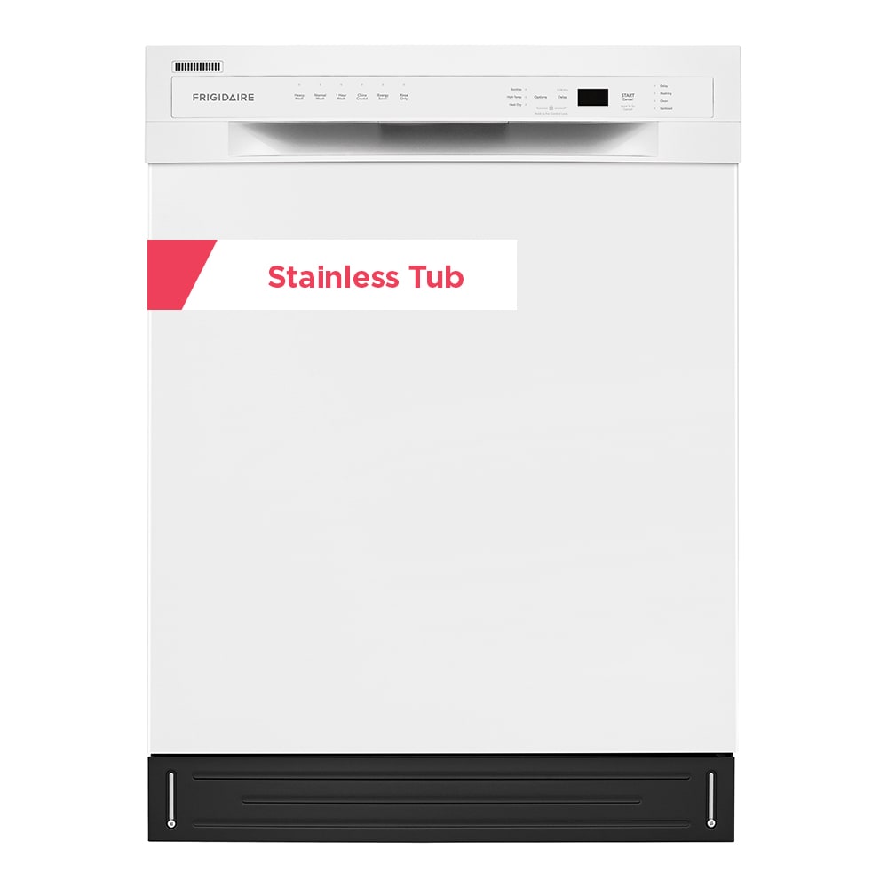 Frigidaire 24-in Dishwasher, White