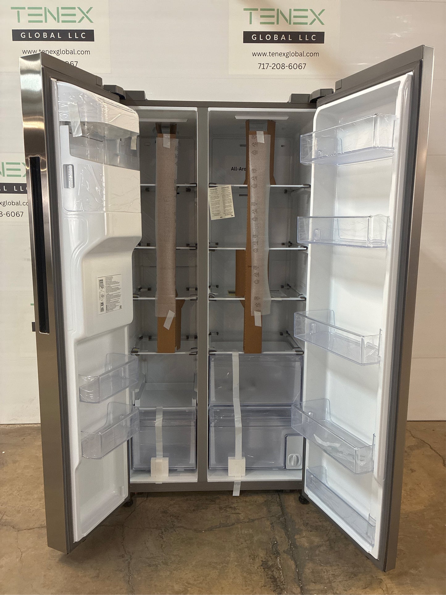 Samsung 36 in. 22 cu. ft. Smart Side by Side Refrigerator
