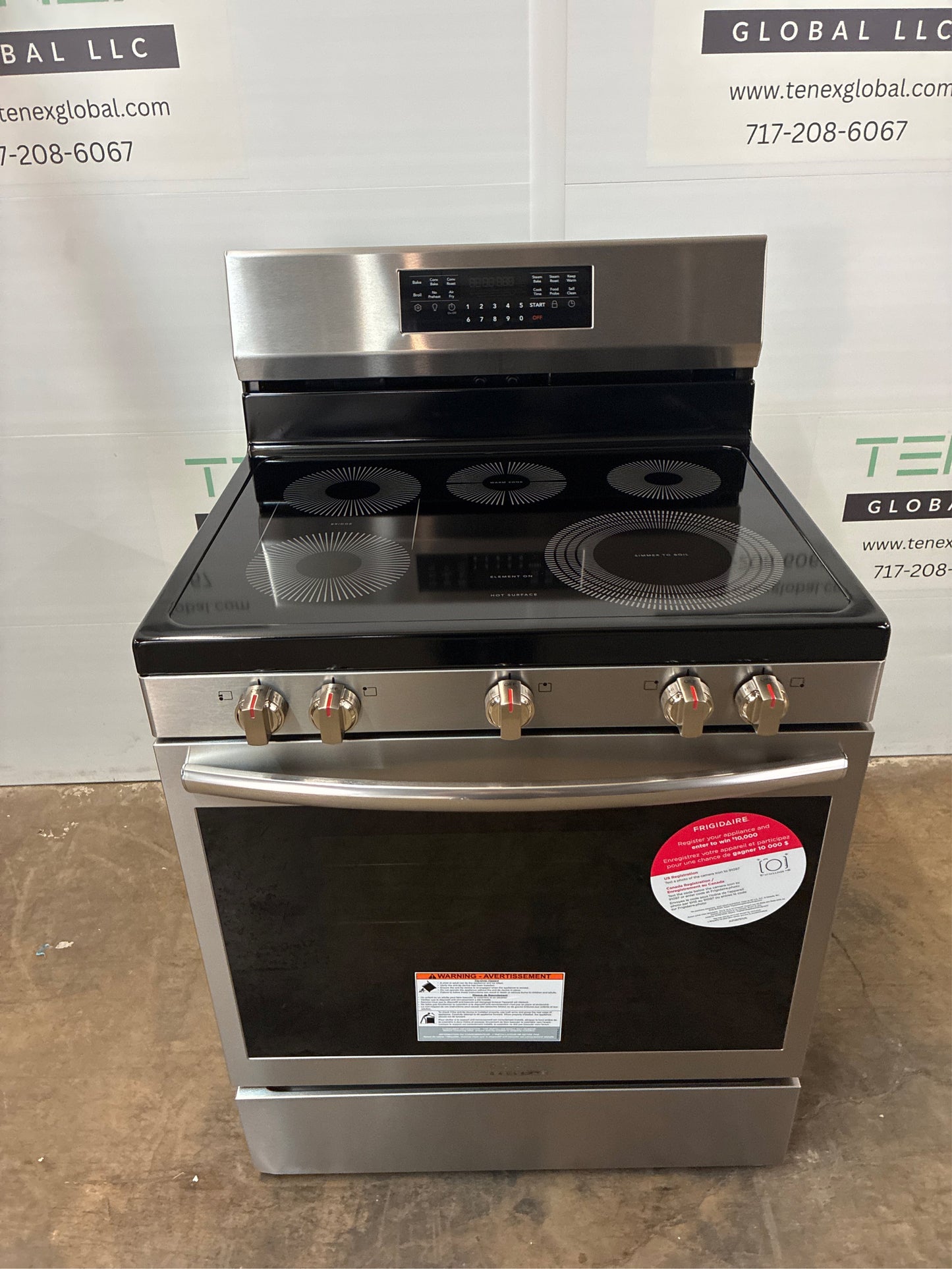 Frigidaire 30-in Range: 5-Burner, Air Fry