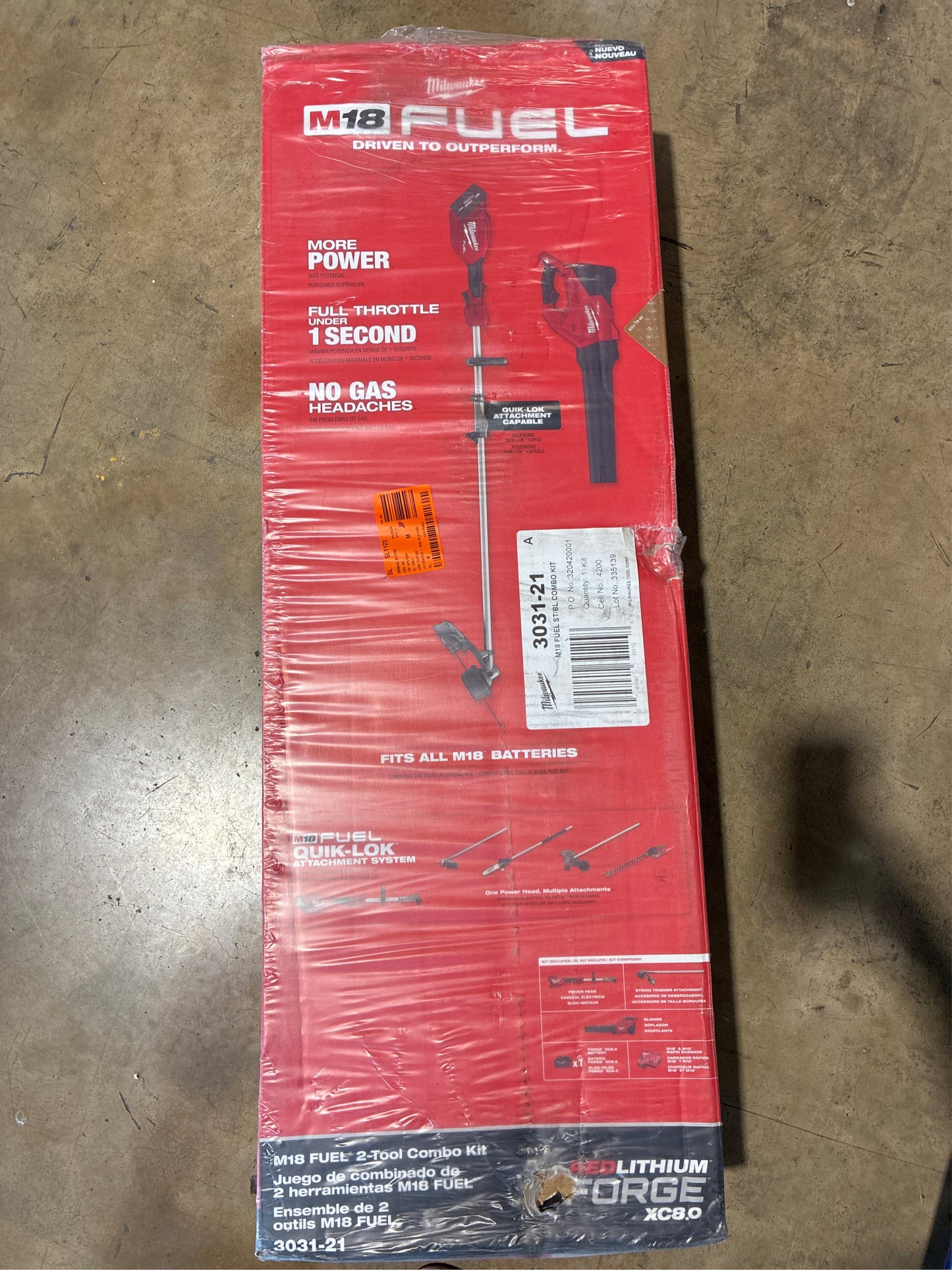 Milwaukee 16" Trimmer & Blower Kit