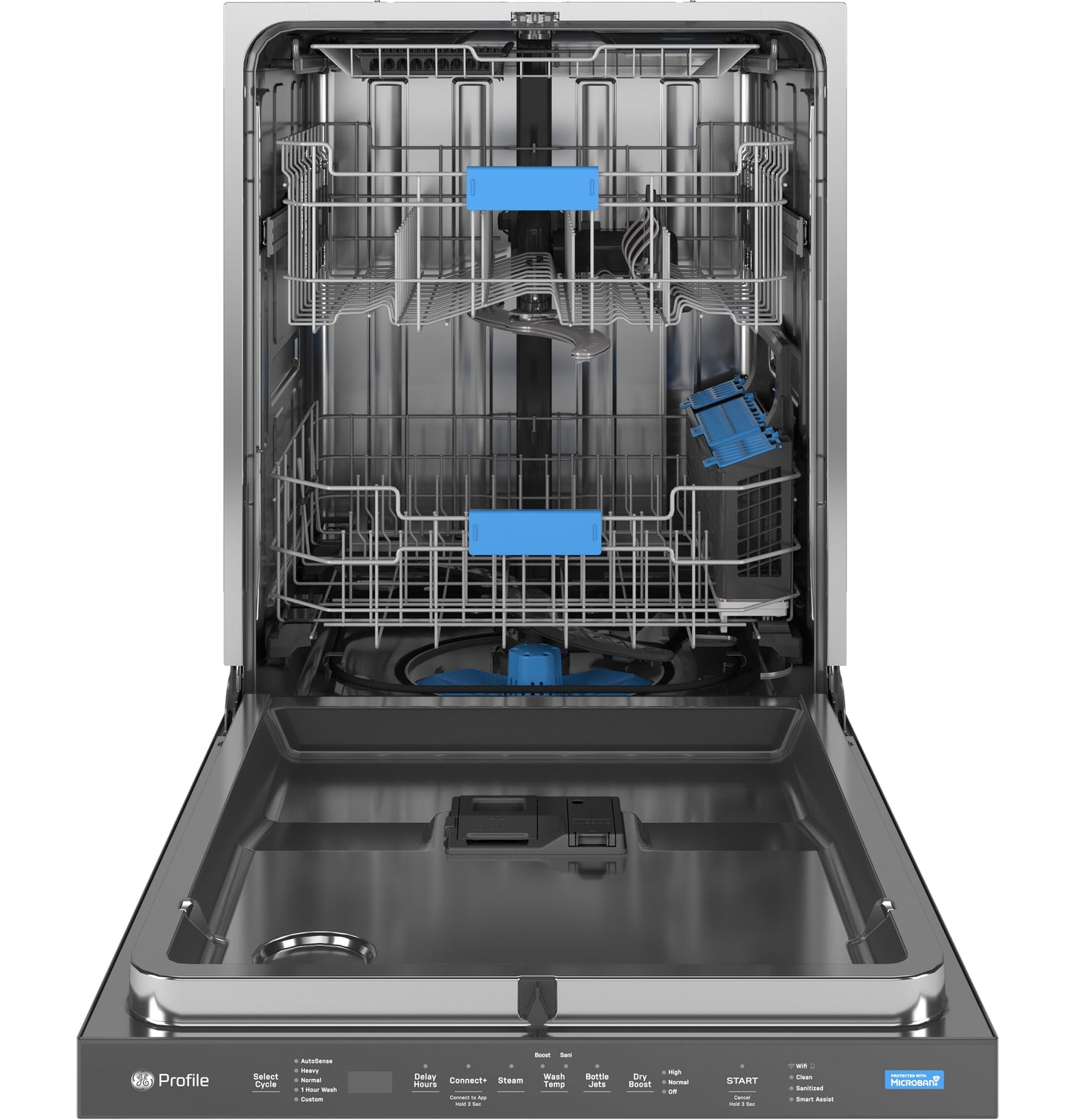 GE 24-in Smart Dishwasher, 44-dBA Quiet