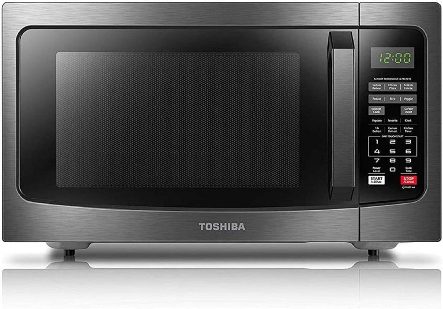 Toshiba 1.2-cu ft Microwave (1000W) Black SS