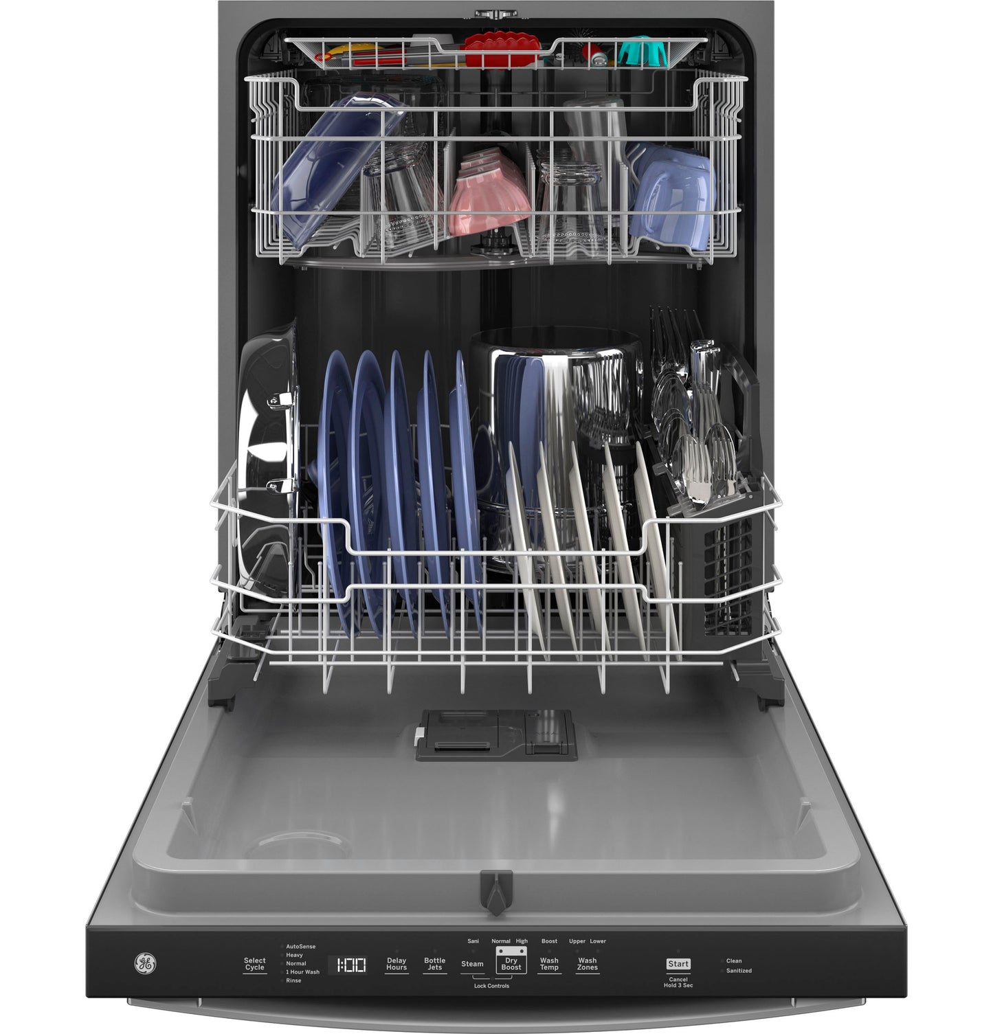 GE Dry Boost 24-in Built-In Dishwasher