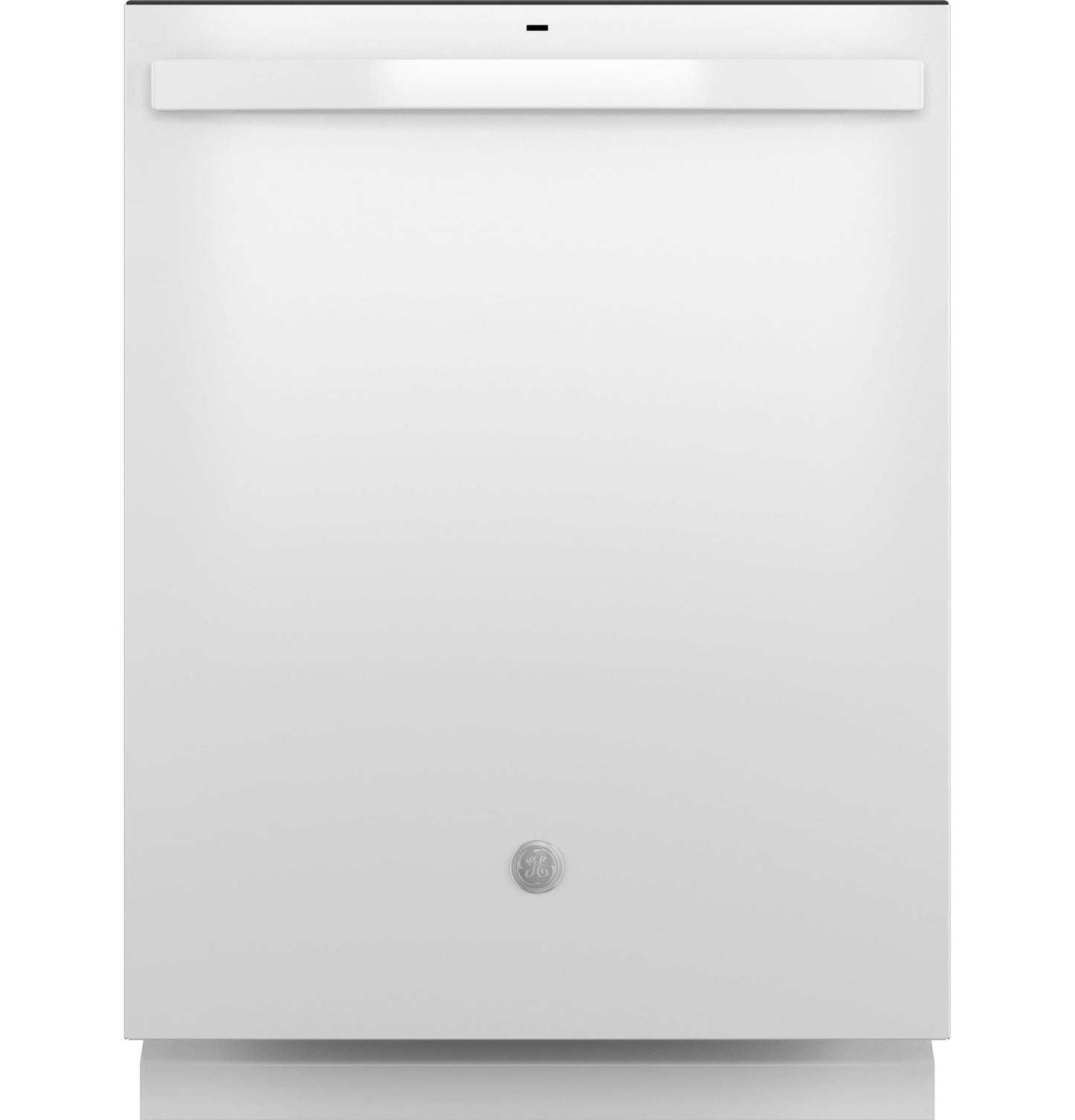 GE 24" Top Control Dishwasher, White, 52 dB