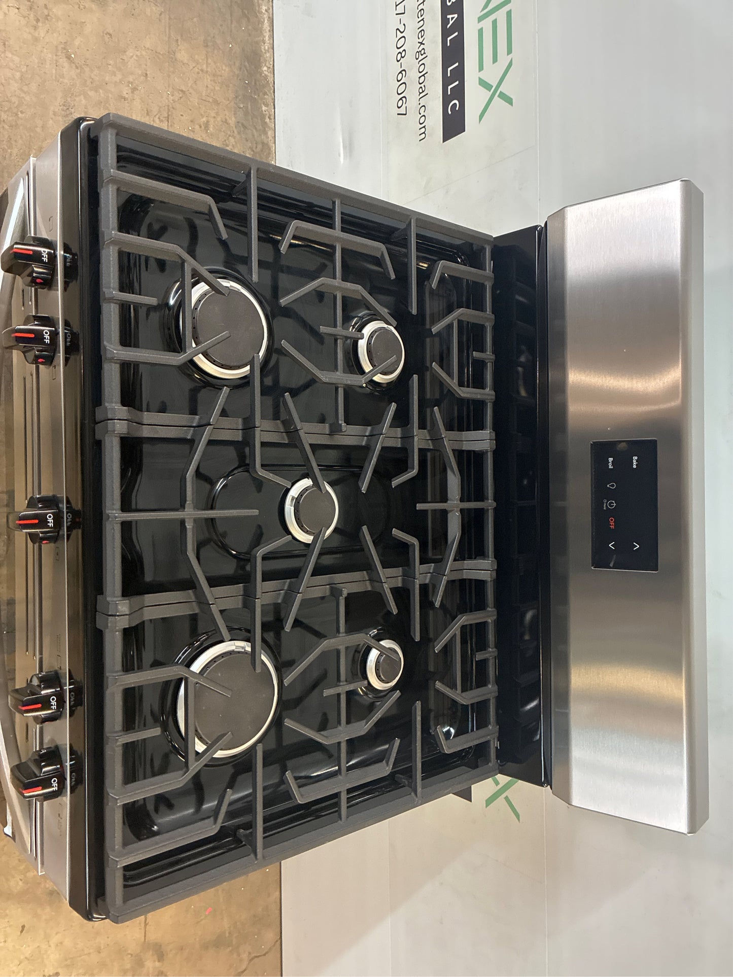 Frigidaire 30 5 Burner Gas Range, SS