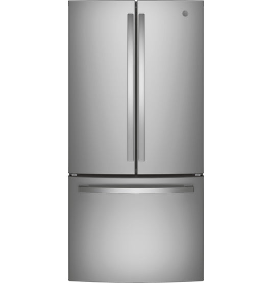 GE 18.6-cu ft French Door Fridge with Ice Maker.