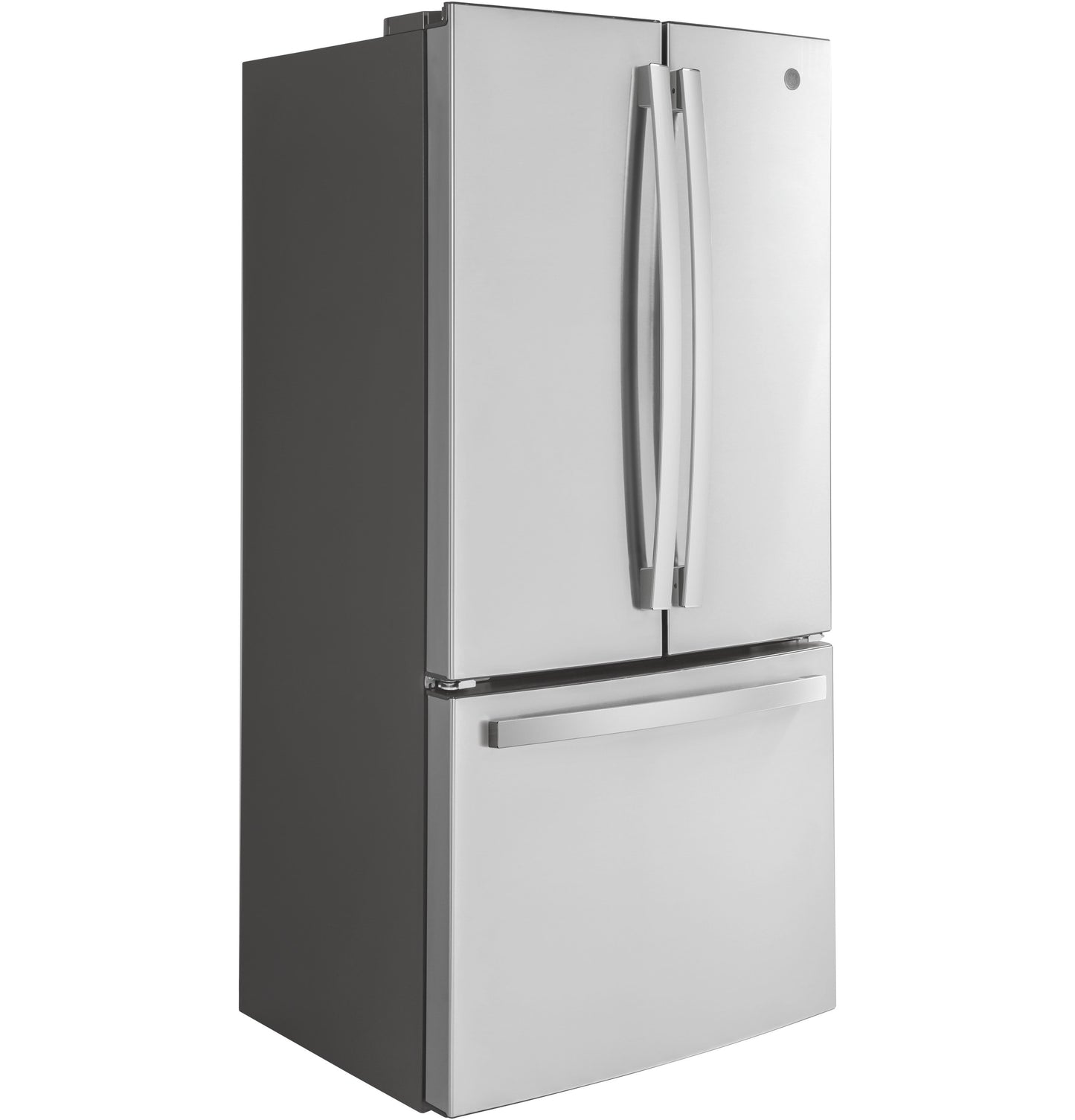 GE 18.6-cu ft French Door Fridge with Ice Maker.