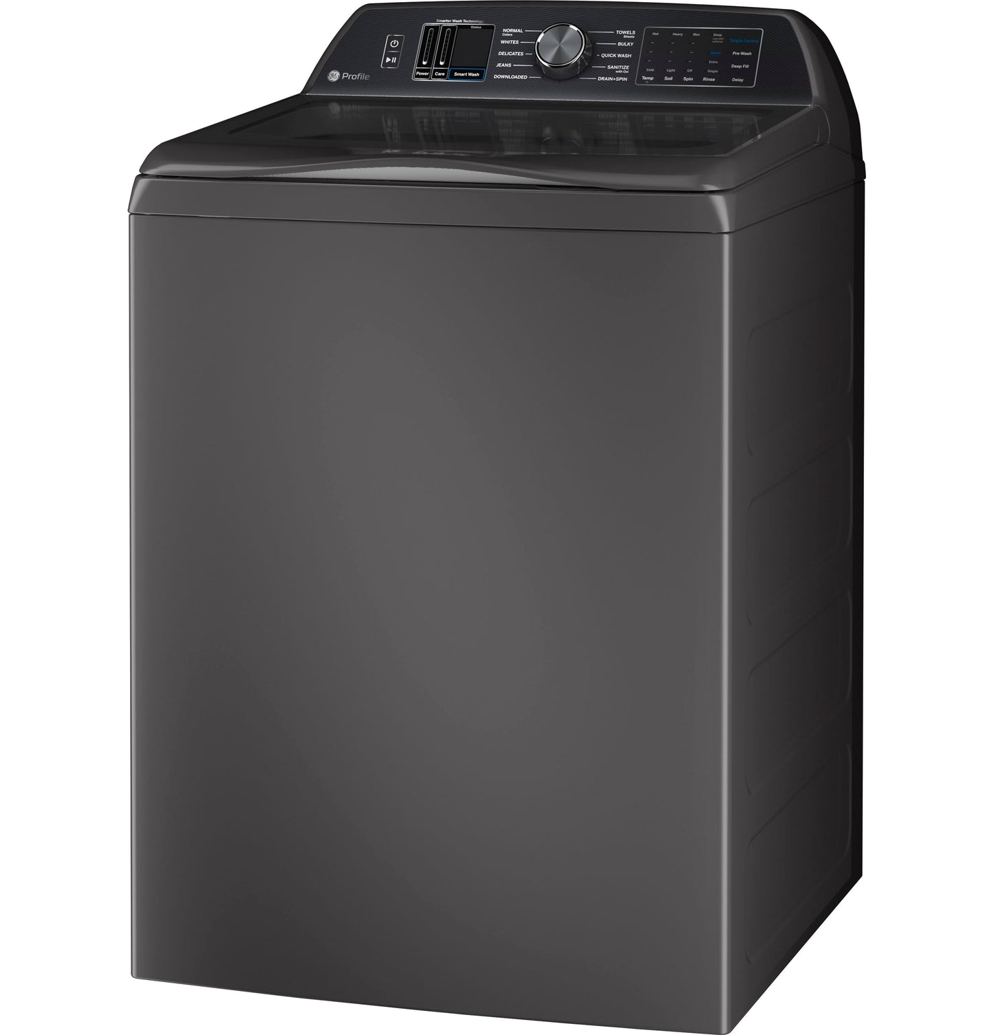 GE Profile 5.4-cu ft Smart Washer Gray
