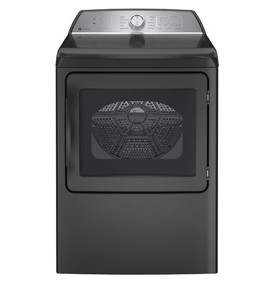 GE Profile 7.4-cu ft Electric Dryer (Gray)