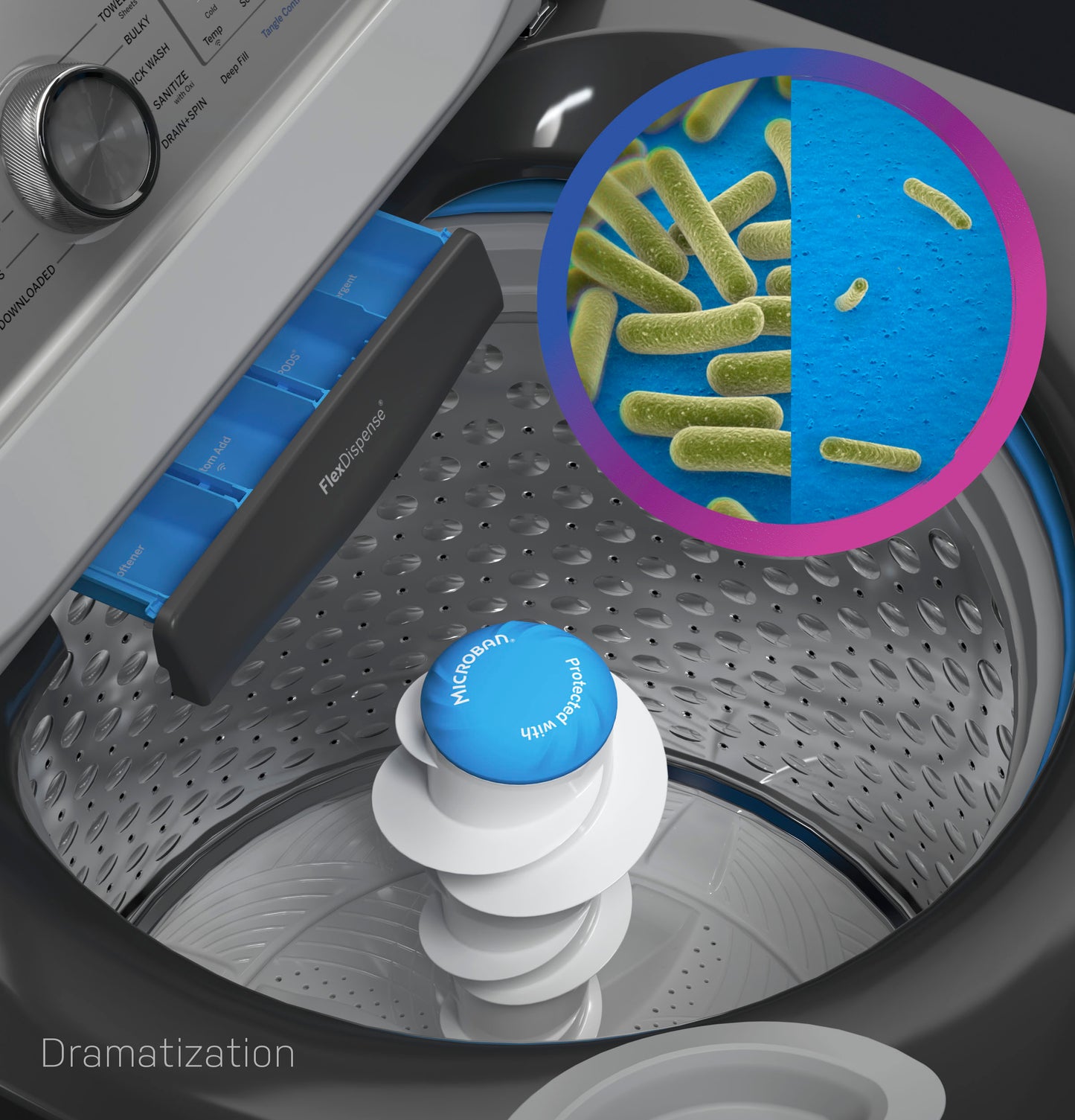 GE Profile 5.3-cu ft HE Washer (White)